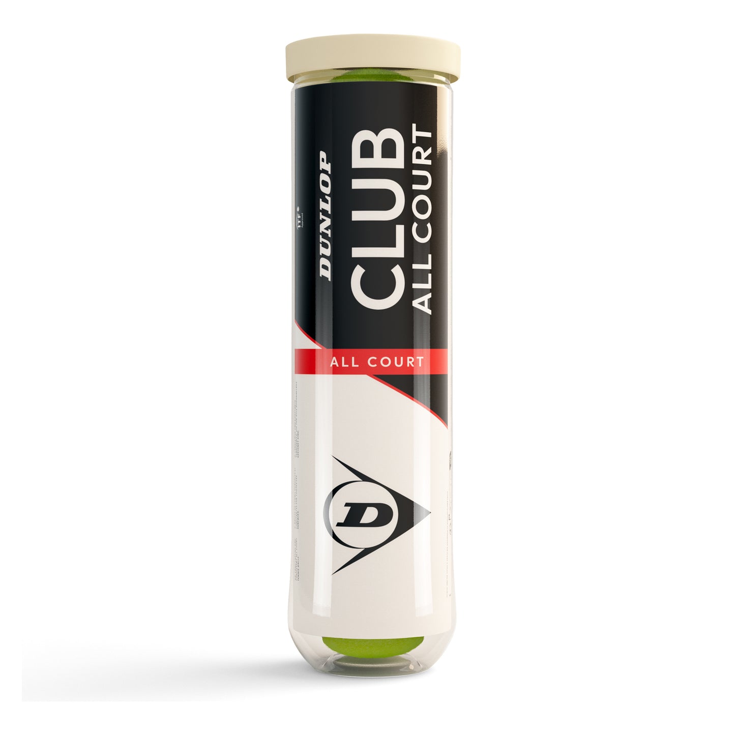 Dunlop Club All Court 4 Ball Tube