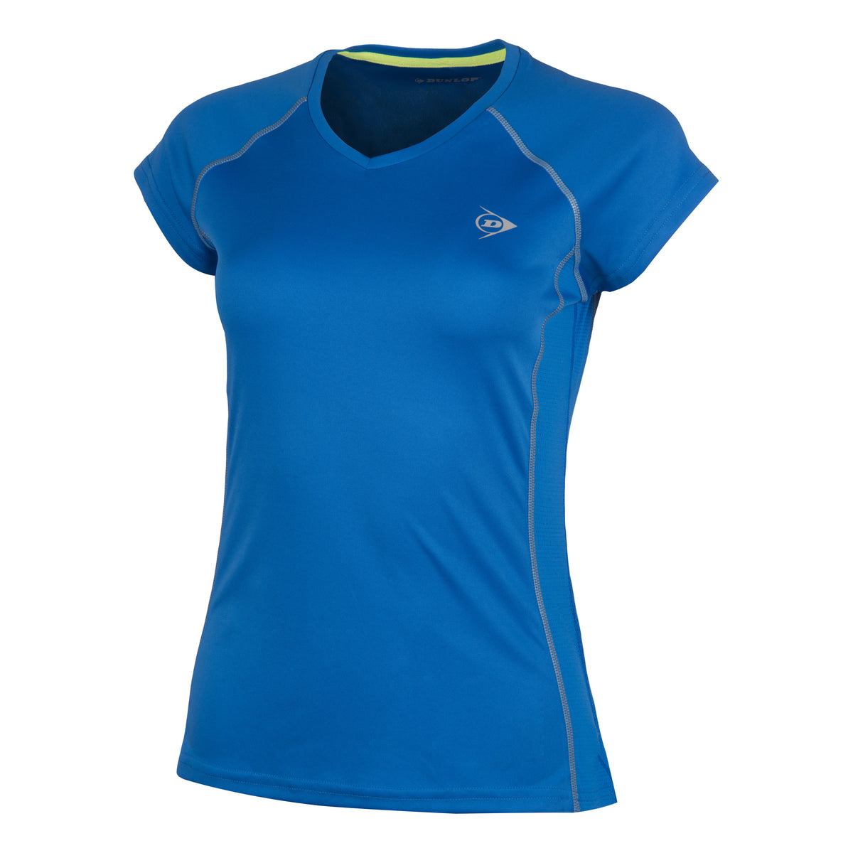 Dunlop Crew T-Shirt Girls - blue, silver