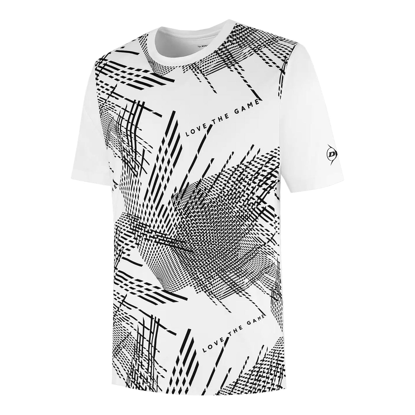 Dunlop Game T-Shirt Men - white, black