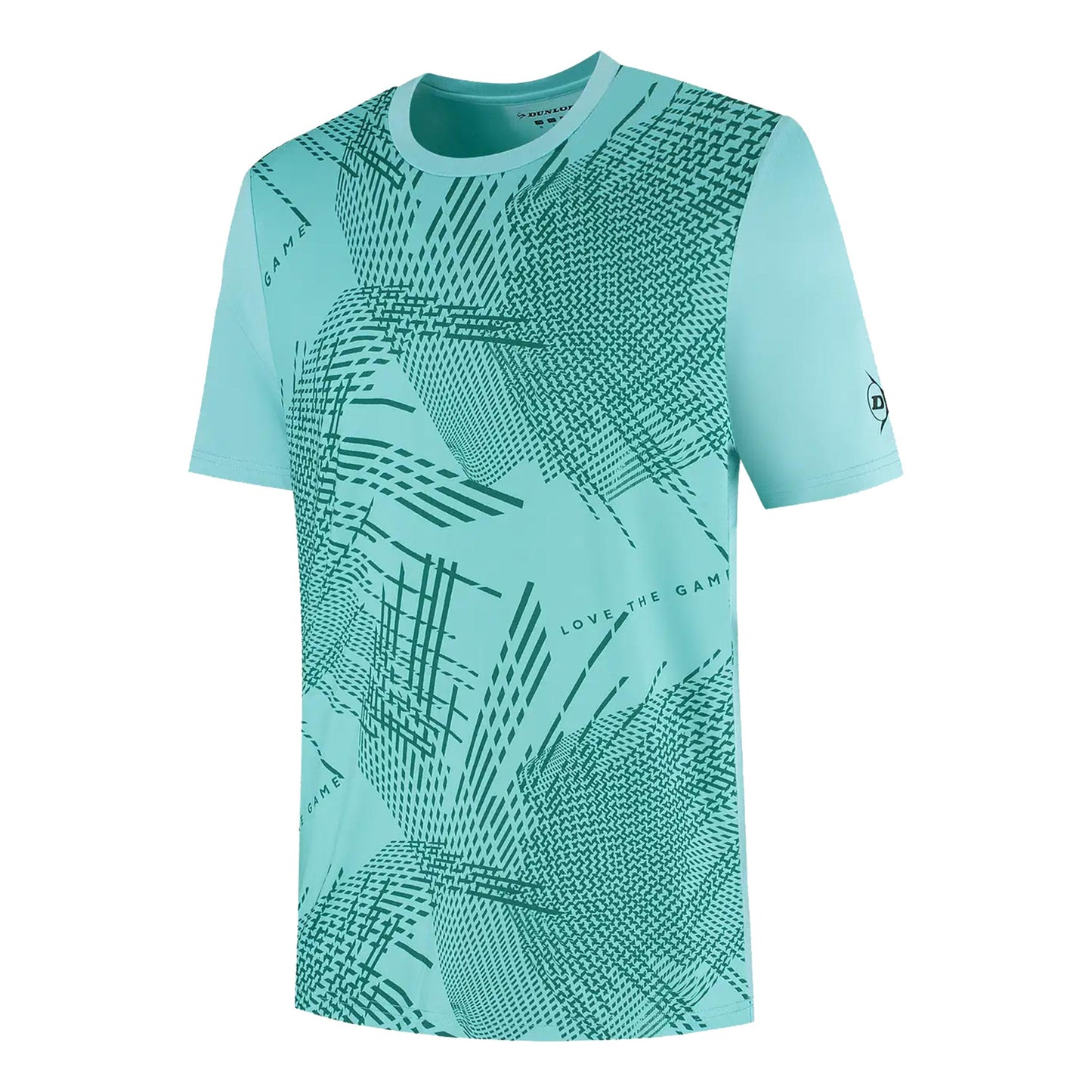 Dunlop Game T-Shirt Men-Turquoise,Green