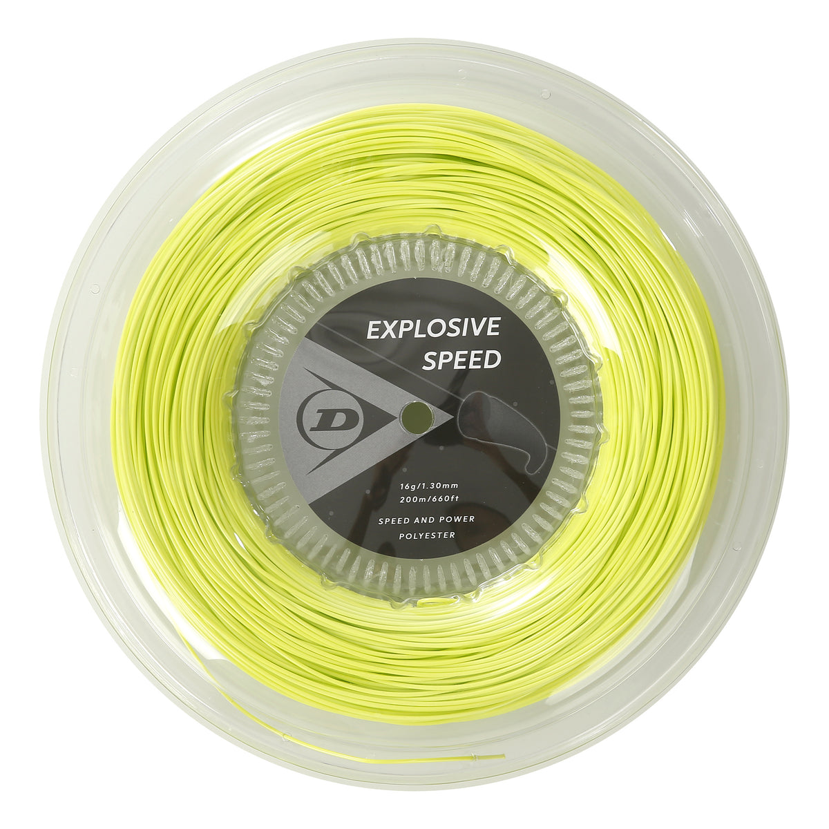 Dunlop Explosive Speed String reel 200m - yellow