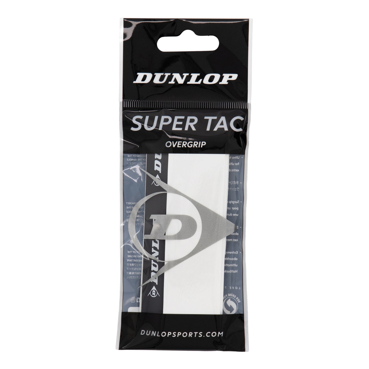 Dunlop Super Tac 1 Pack-White
