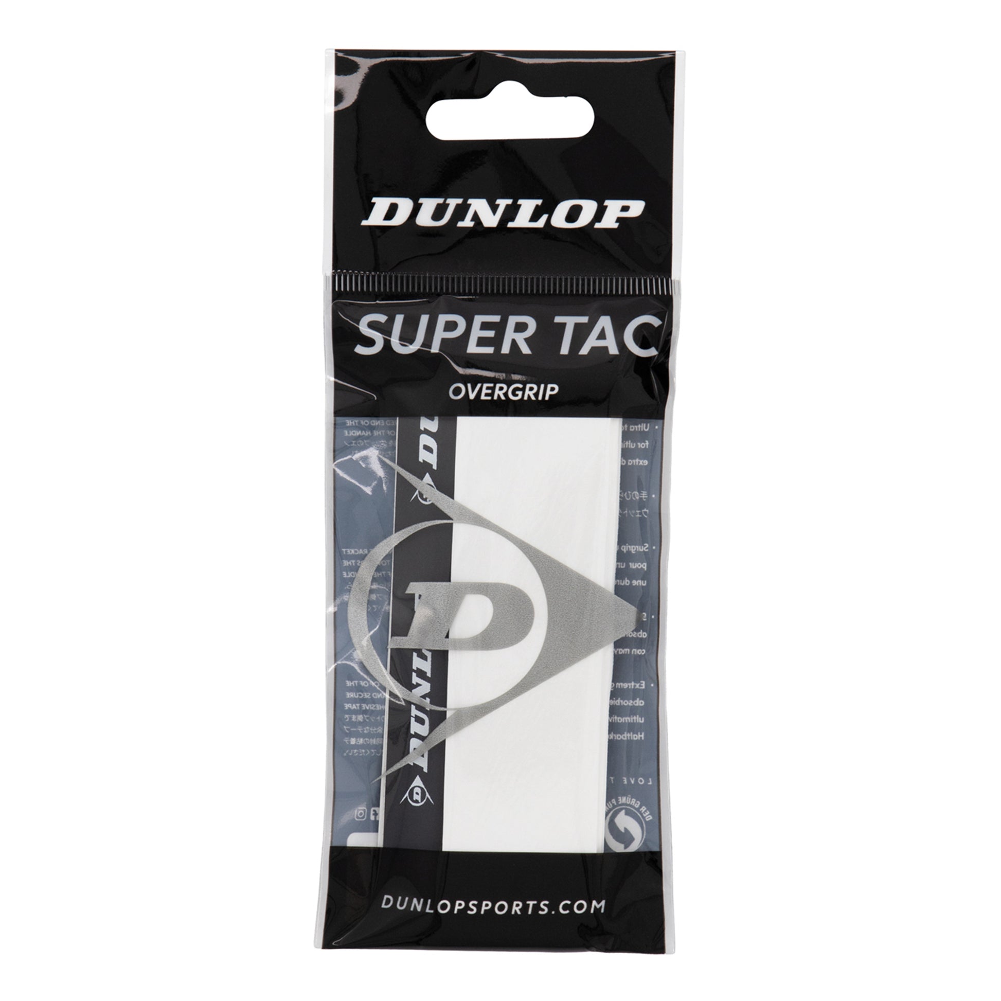 Dunlop Super Tac 1 Pack-White