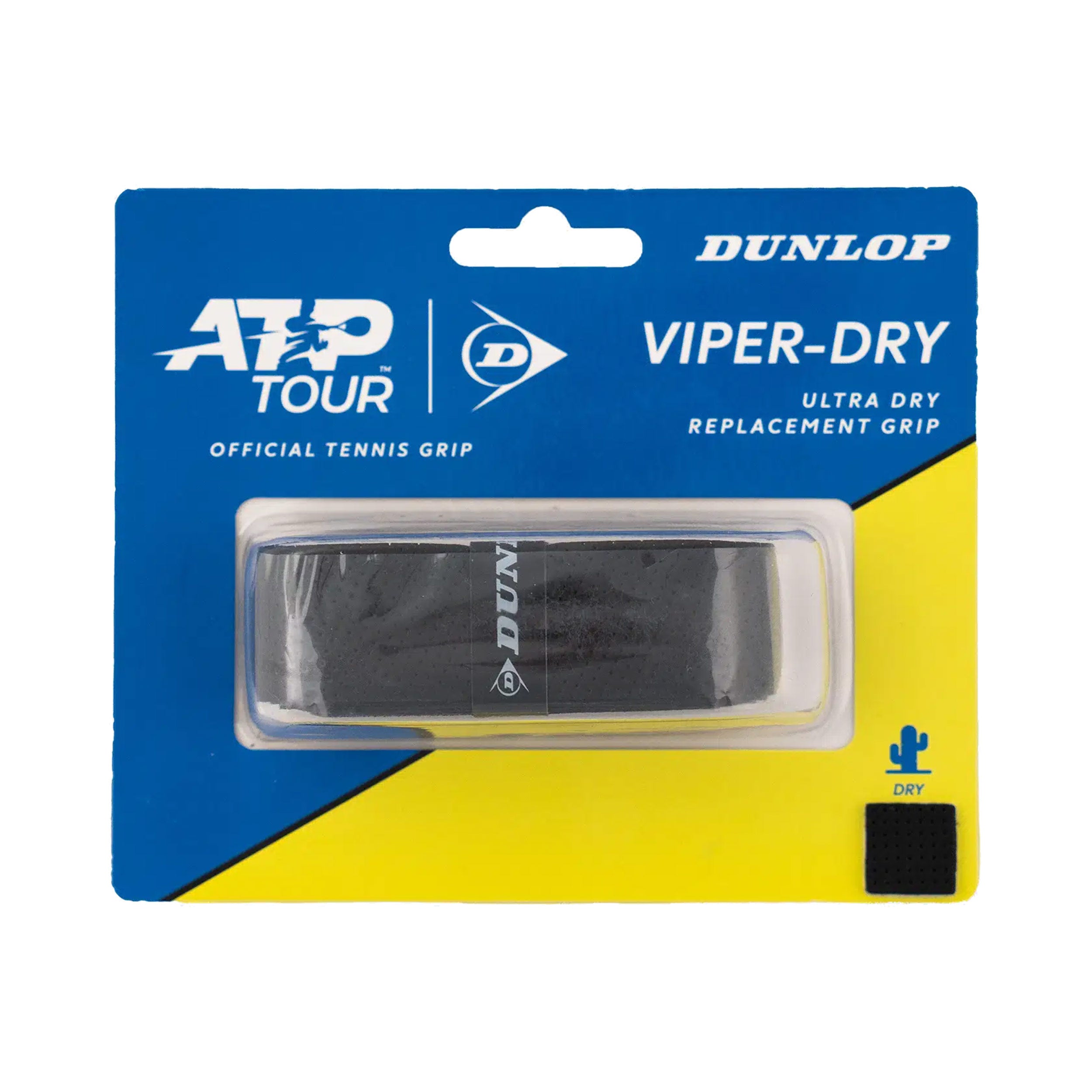 Dunlop ATP Viperdry Replacement Grip 1 Pack - black