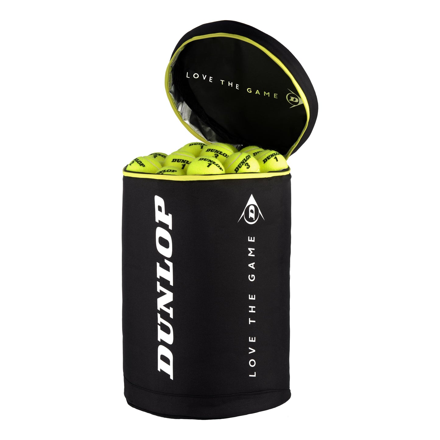 Dunlop Tennis Ball Bag Ball Basket-Black