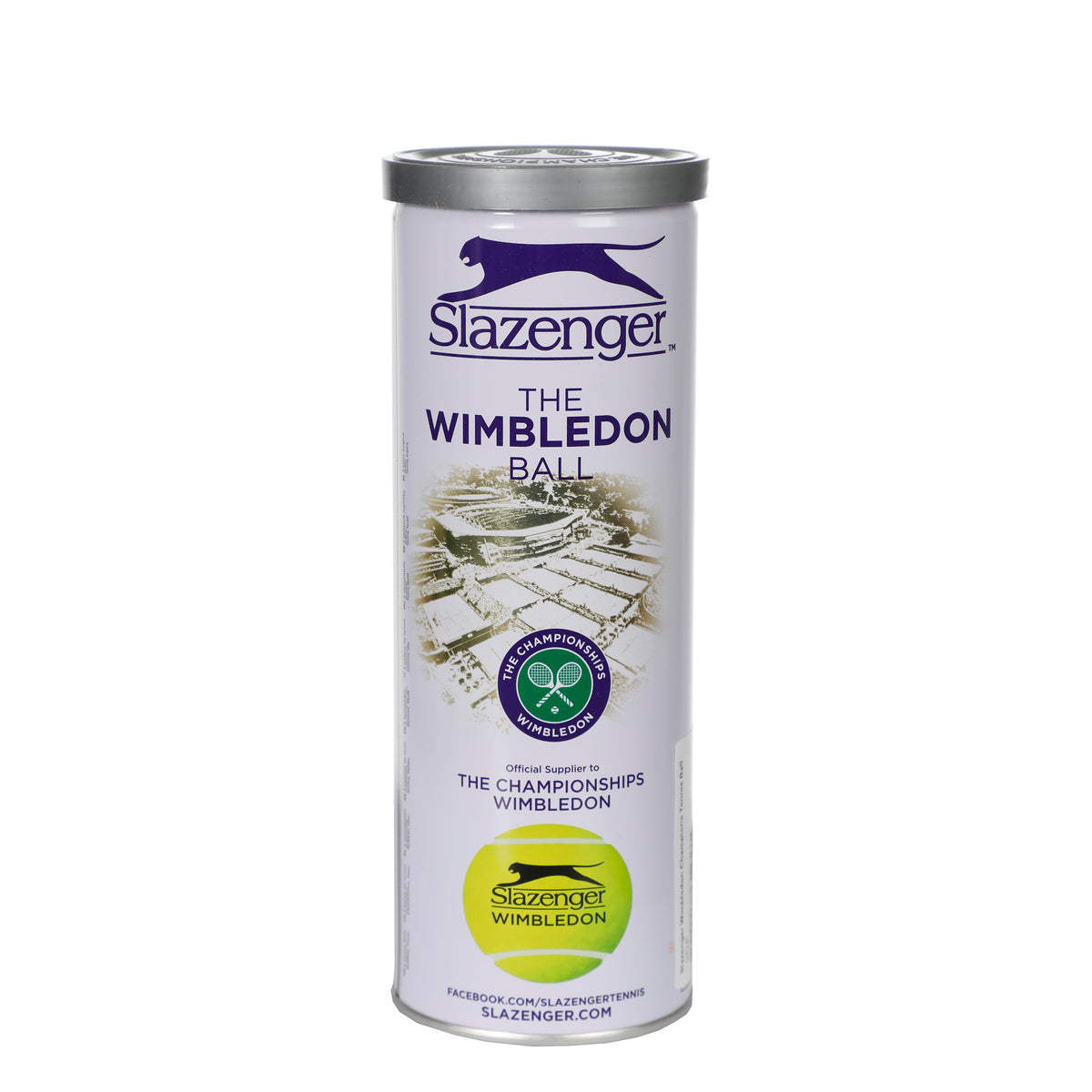 Slazenger Wimbledon Champions 3 Ball Tube
