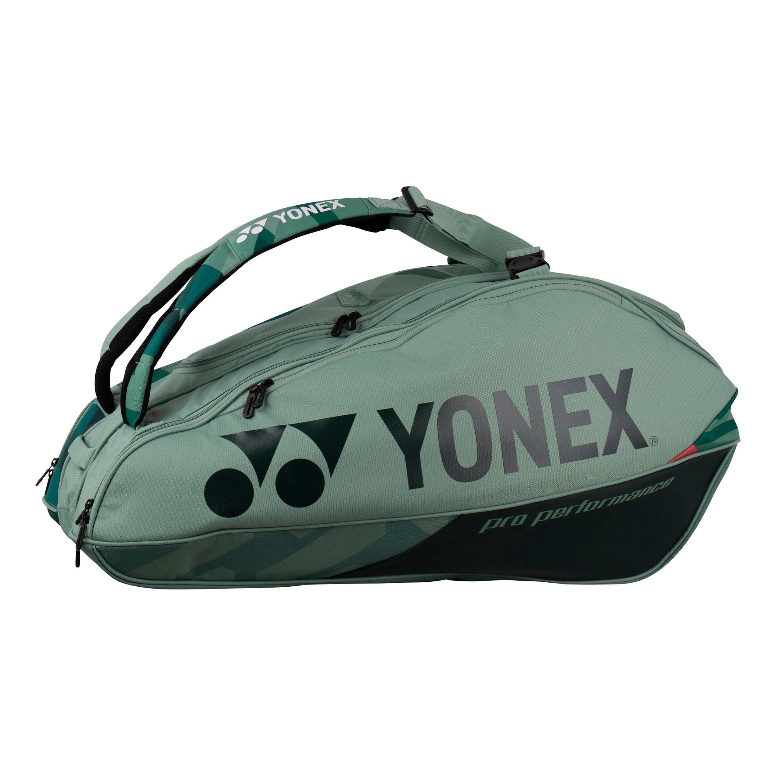 Yonex Pro Racquet Bag Racket Bag 9 Pack-Green,Orange