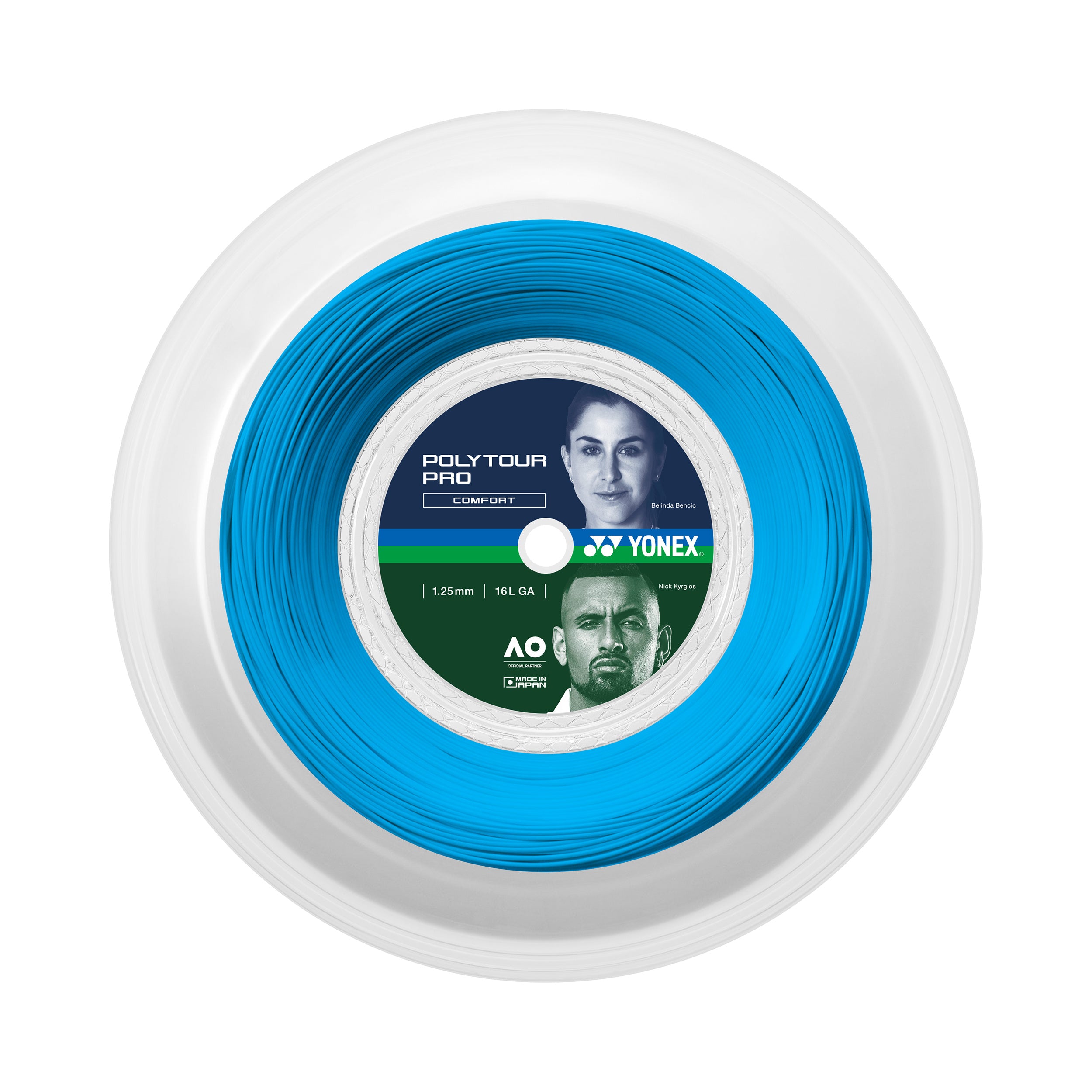 Yonex Pro Poly Tour Pro String Reel 200m-Blue