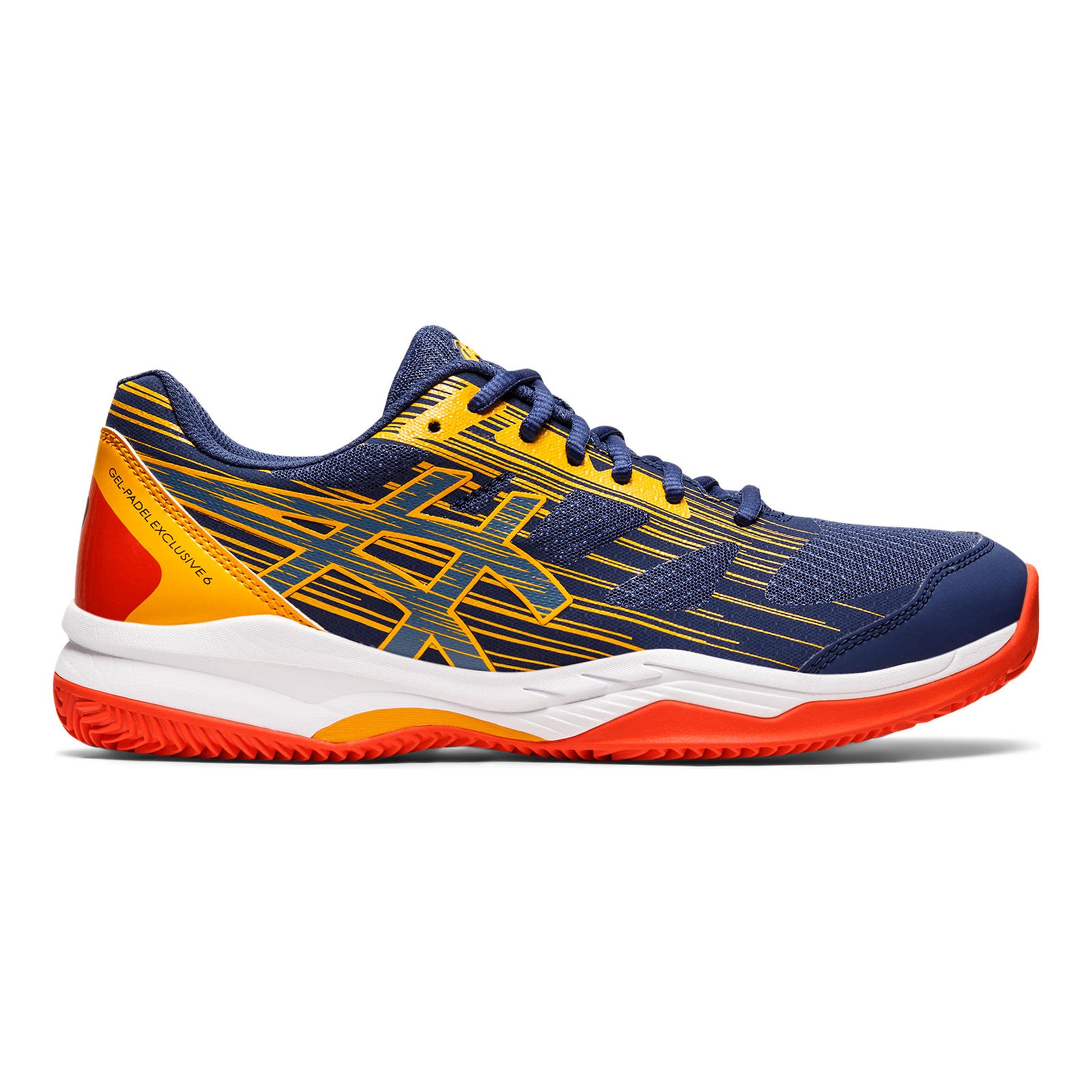 ASICS Gel-Padel Exclusive 6 PADL Padel shoe Men - dark blue, yellow
