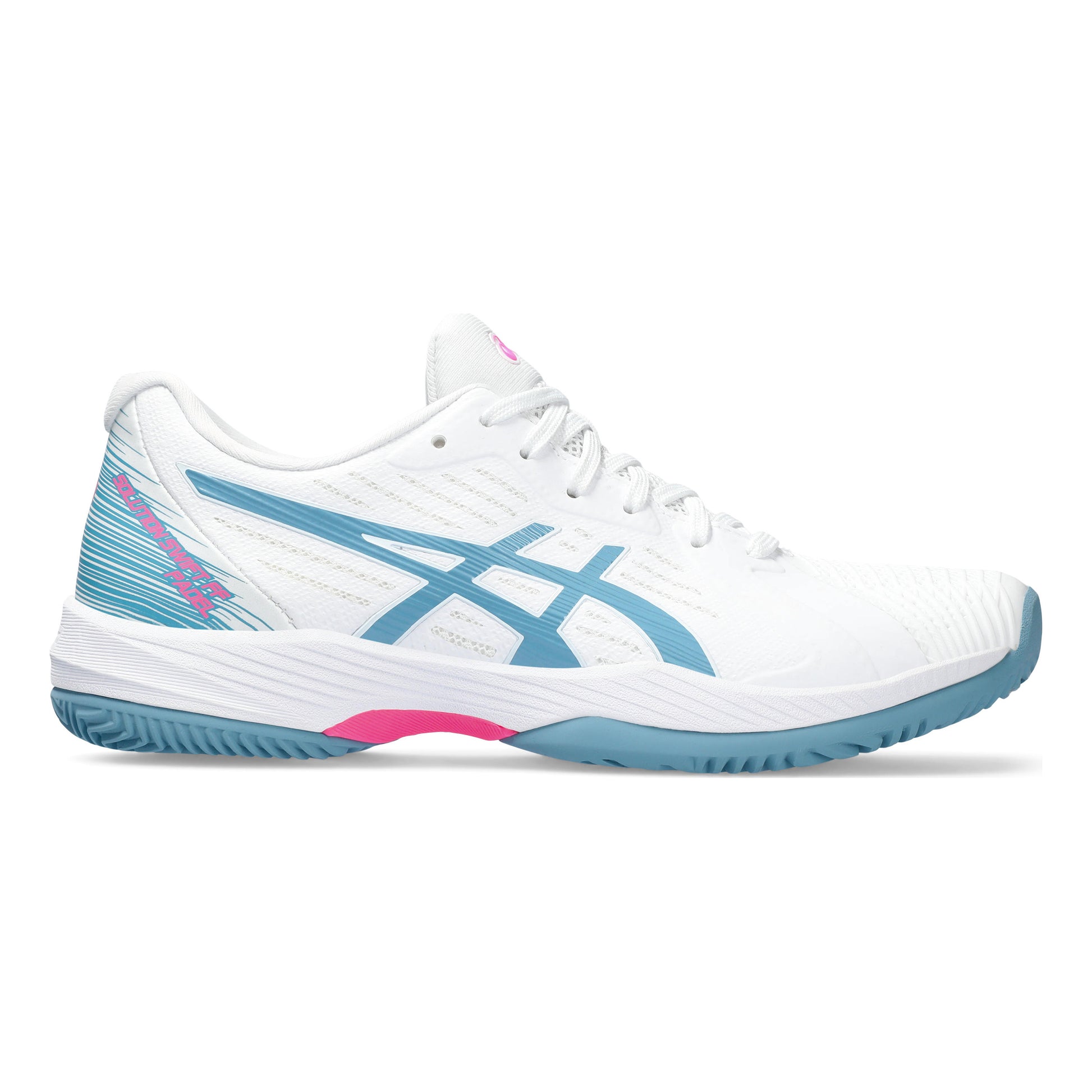 ASICS Solution Swift FF Padel shoe Women - white, blue-gray