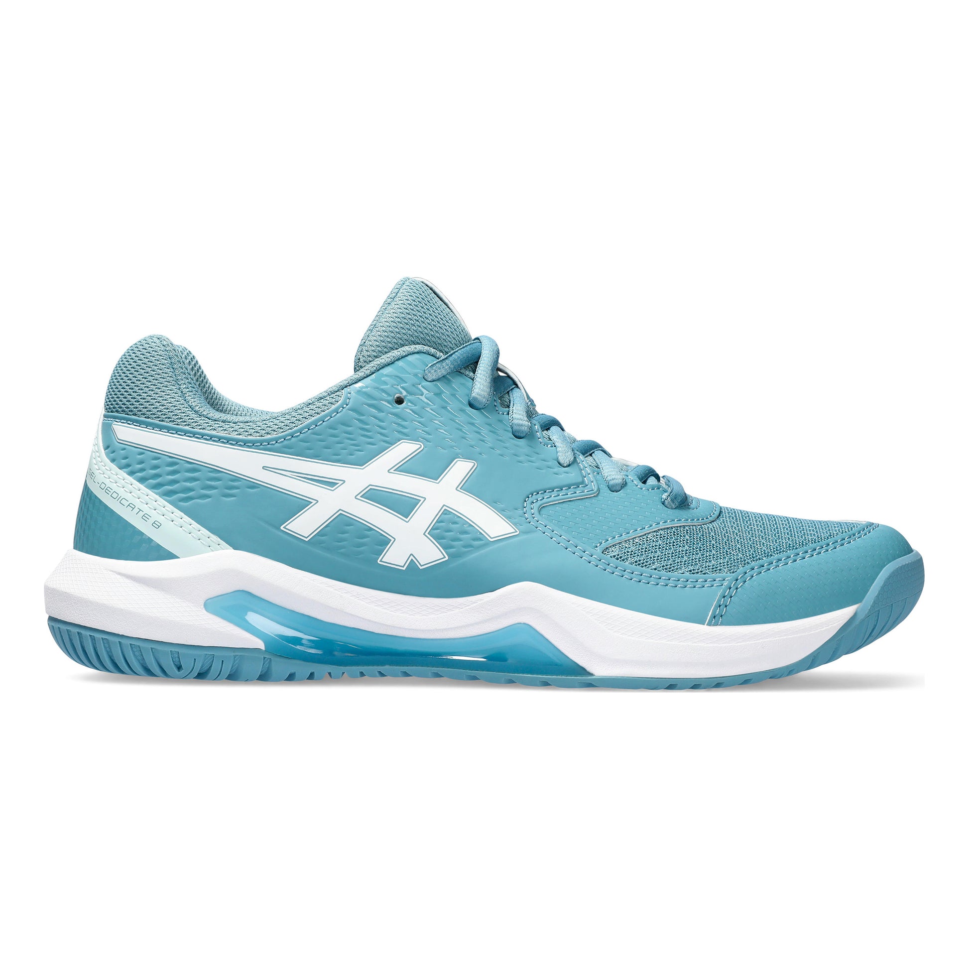 ASICS Gel-Dedicate 8 All court shoe Women - petrol, white