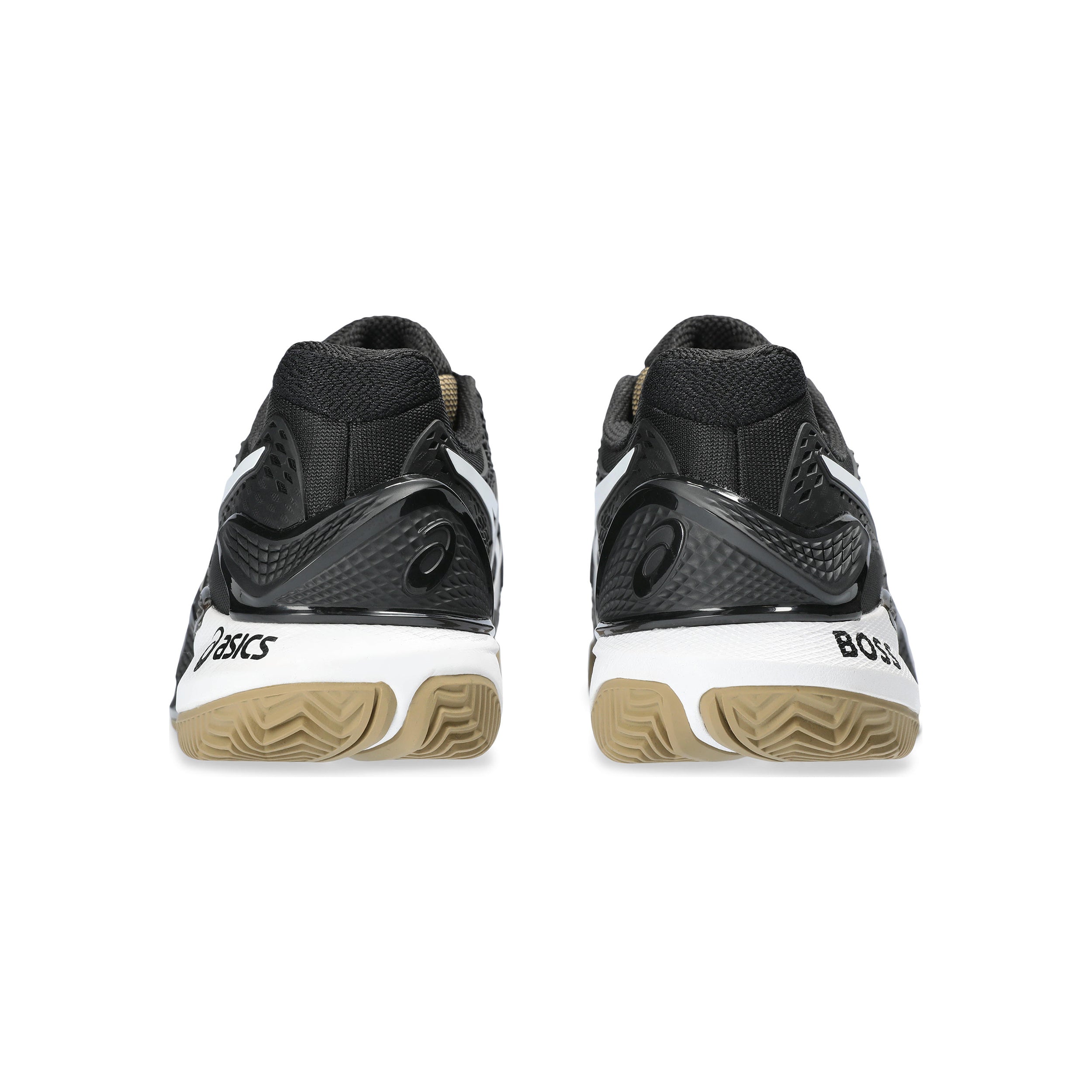 Gel-Resolution 9 Boss Clay court shoe Men - black, caramel