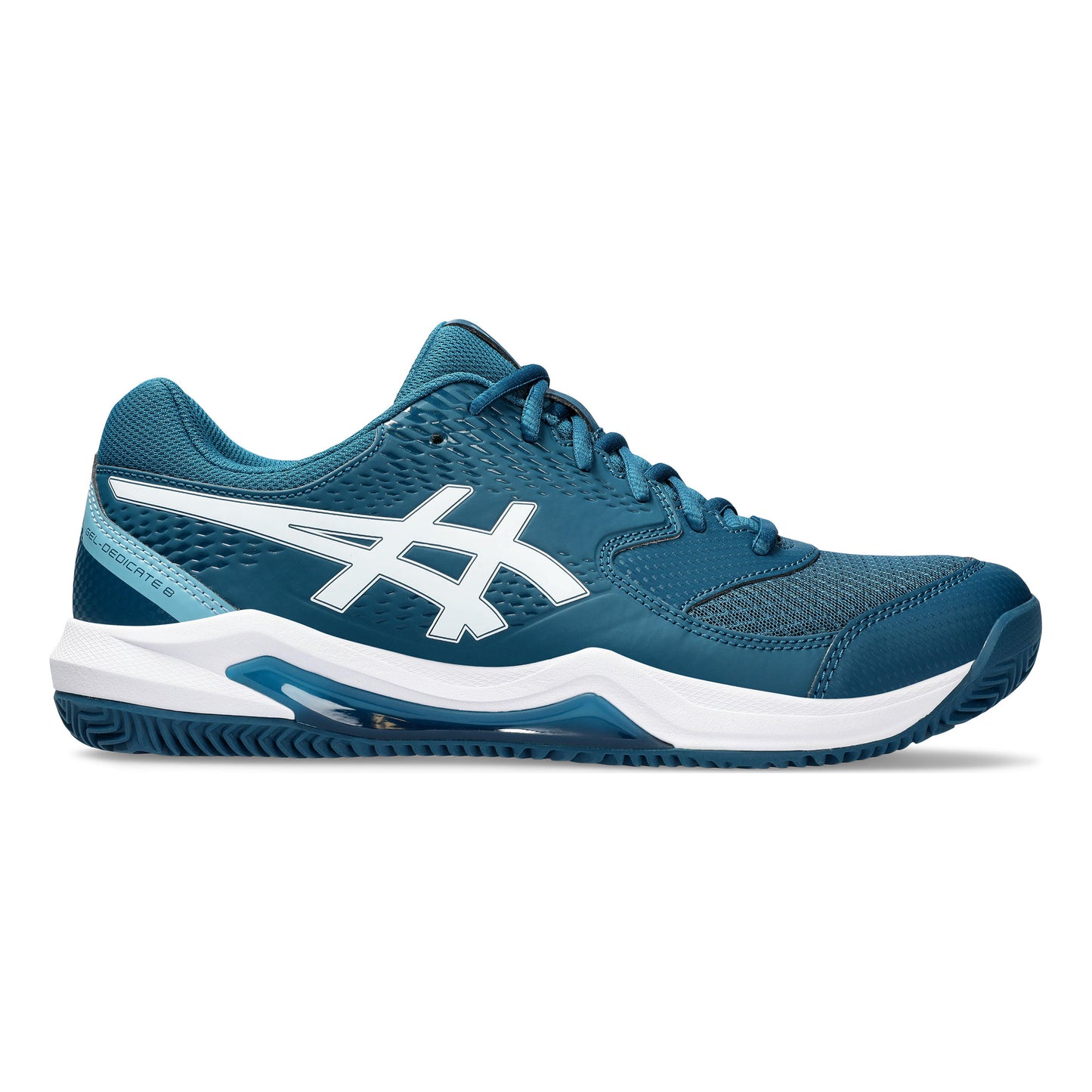 ASICS Gel-Dedicate 8 Clay court shoe Men - petrol, white