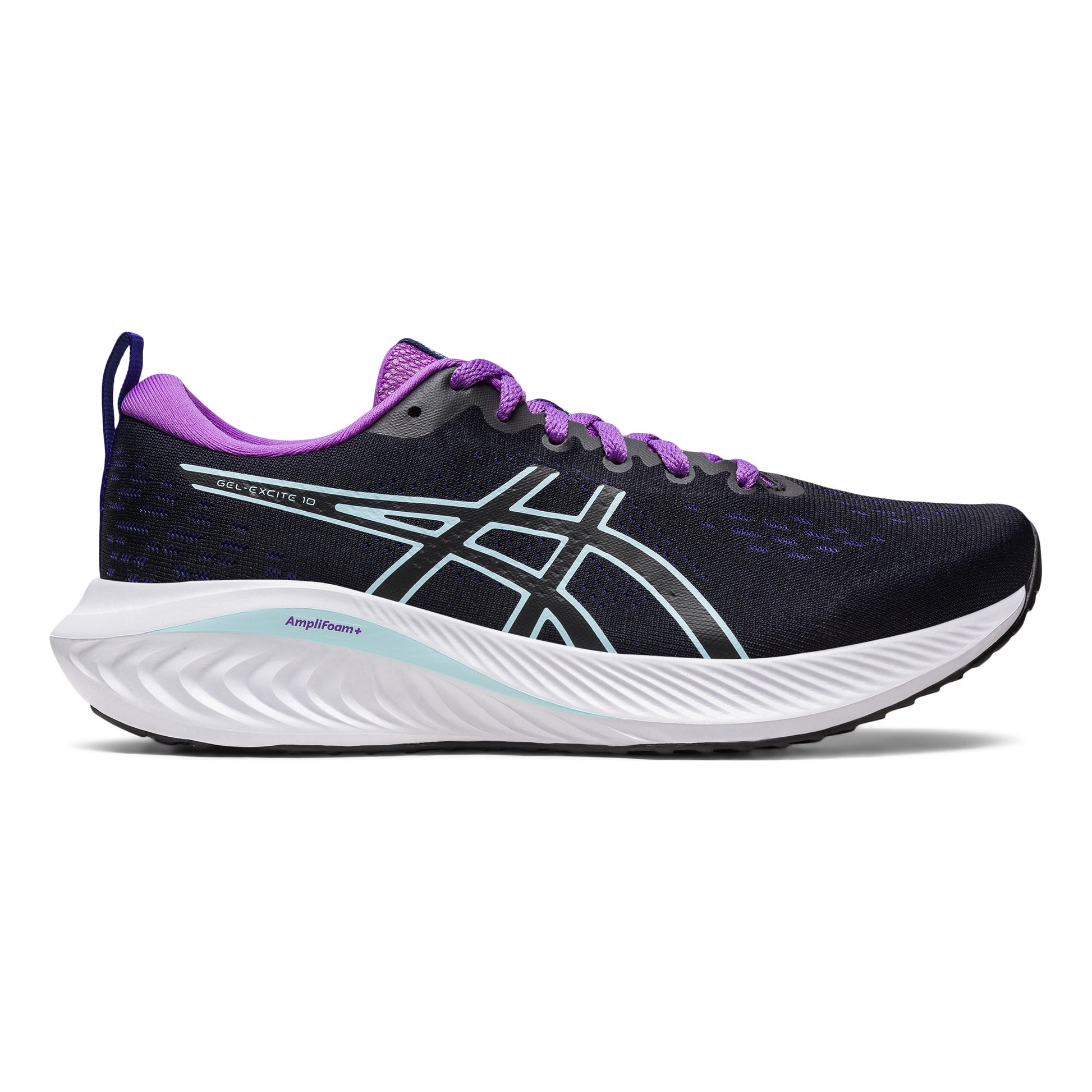ASICS Gel-Excite 10 Neutral running shoe Women - black, light blue