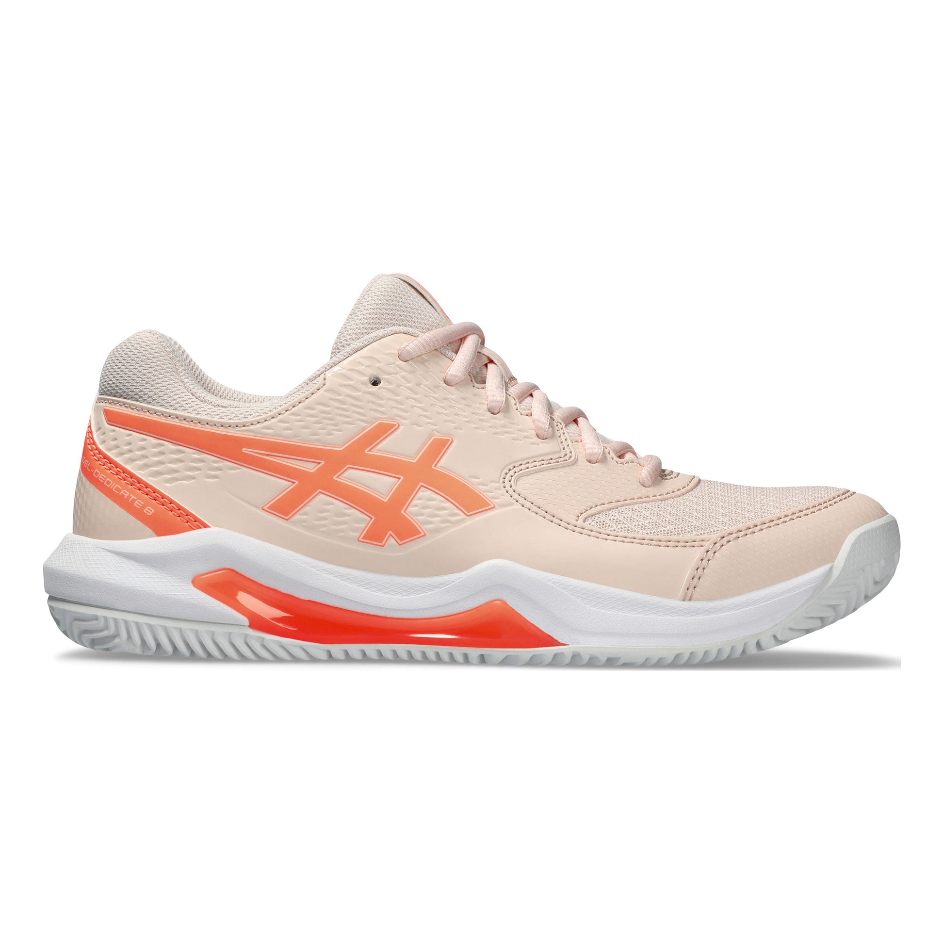 ASICS Gel-Dedicate 8 Clay court shoe Women - apricot, coral