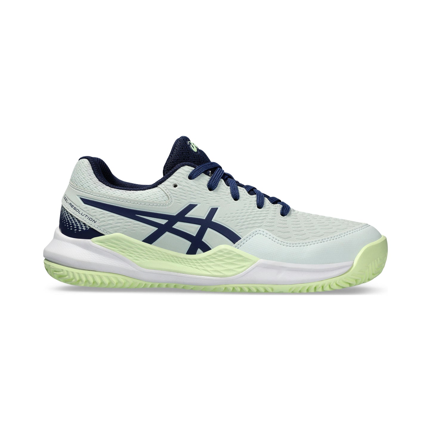 ASICS Gel-Resolution 9 GS Clay court shoe Kids - mint, dark blue