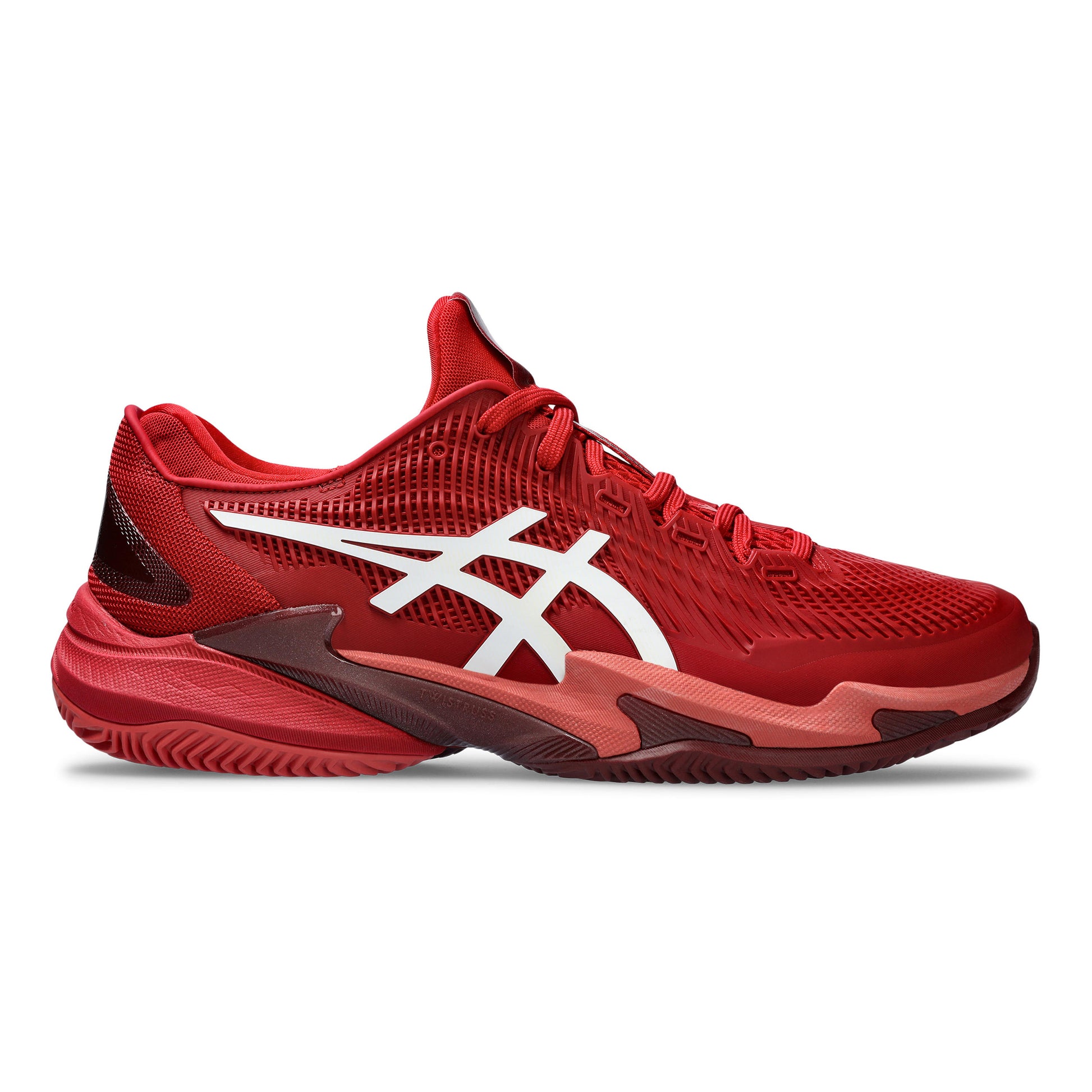 ASICS Court FF 3 Novak Clay court shoe Men - red