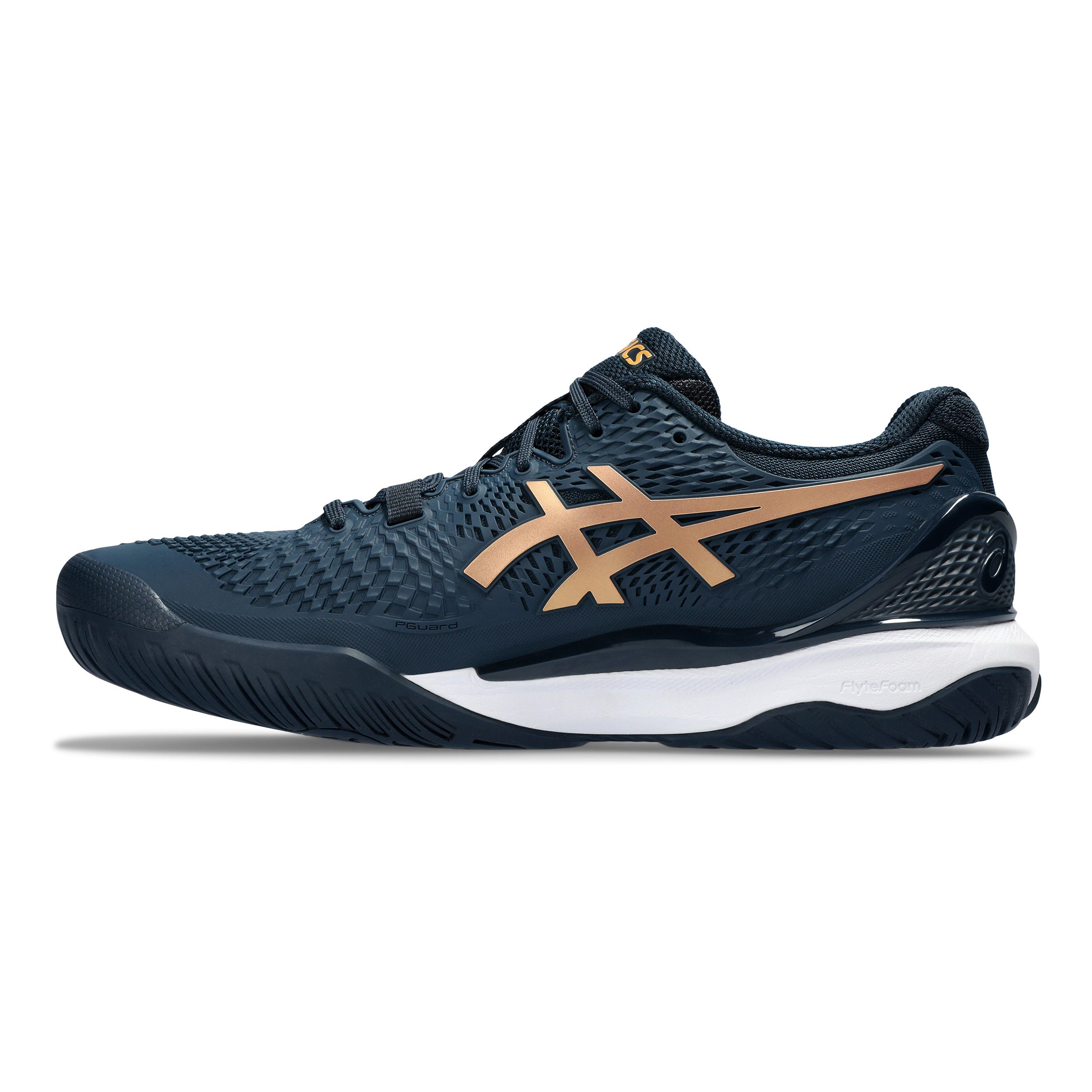 POINT ３FM-VERSATILITY Gel Resolution 9 All court shoe Men - dark blue, gold | Tennis-Point