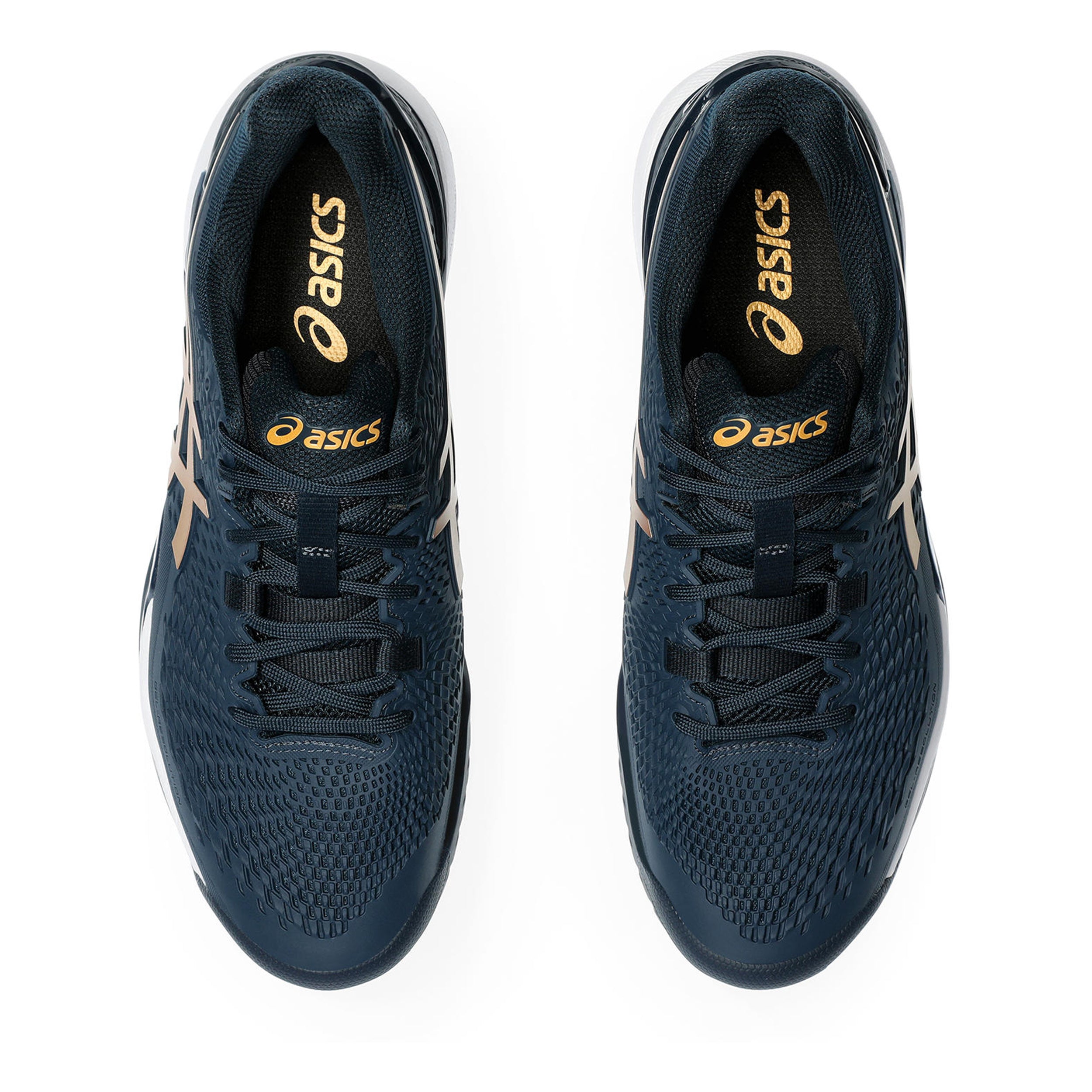 Gel Resolution 9 All court shoe Men - dark blue, gold | Tennis-Point