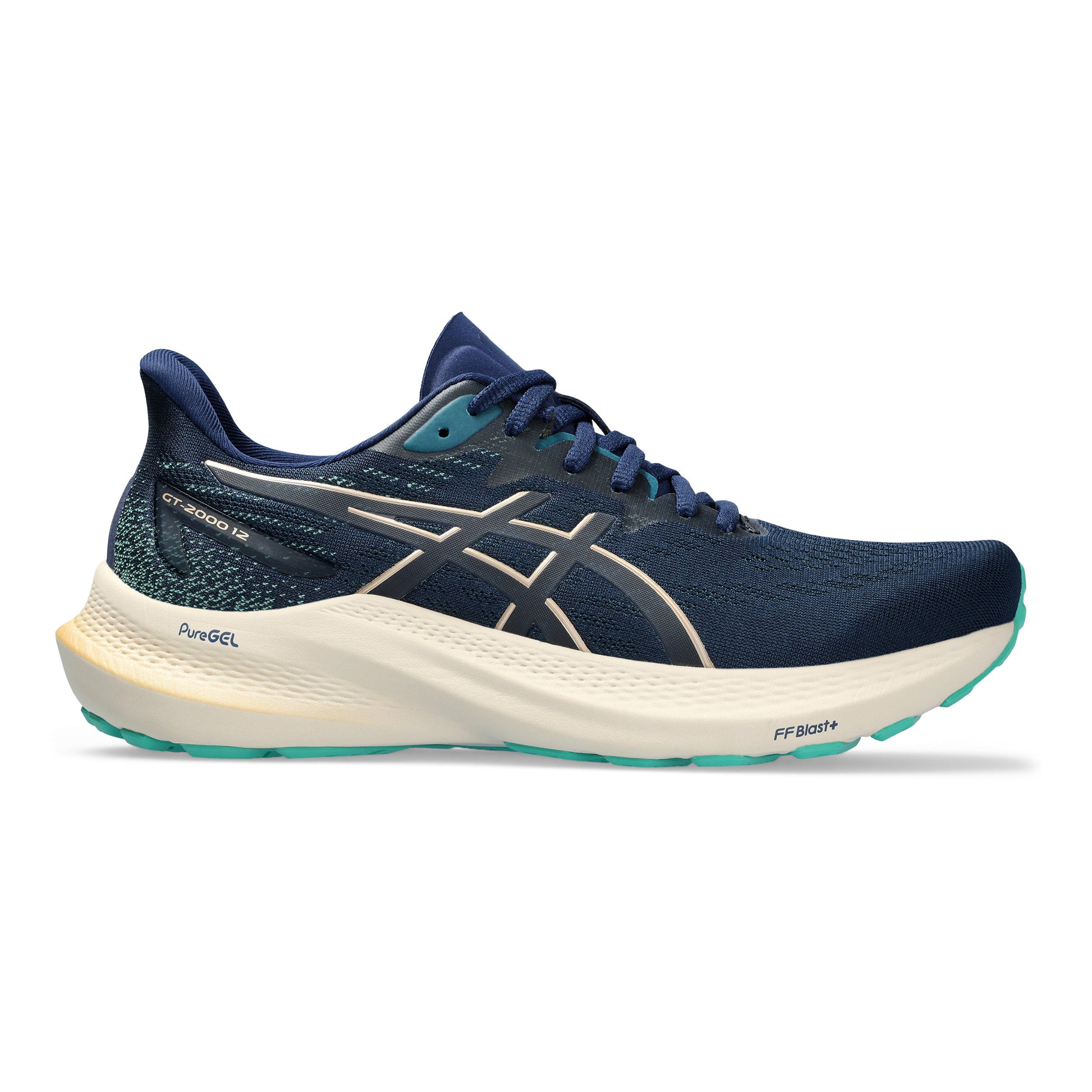 ASICS GT-2000 12 Stability running shoe Women - dark blue, beige