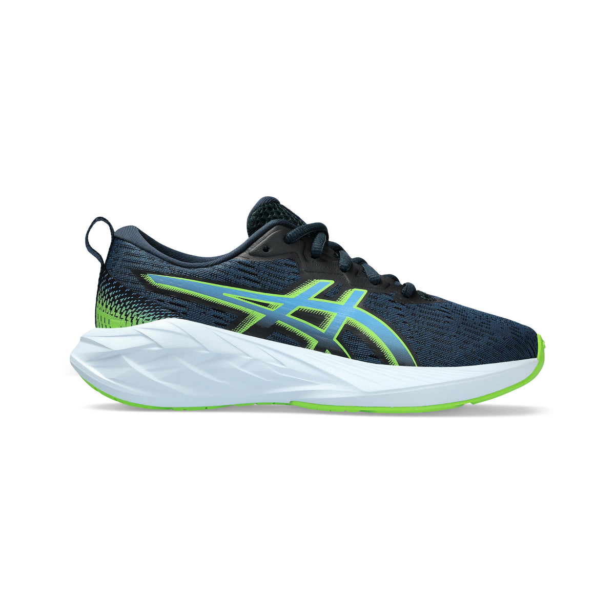 ASICS Novablast 4 GS Neutral running shoe Kids - dark blue, turquoise