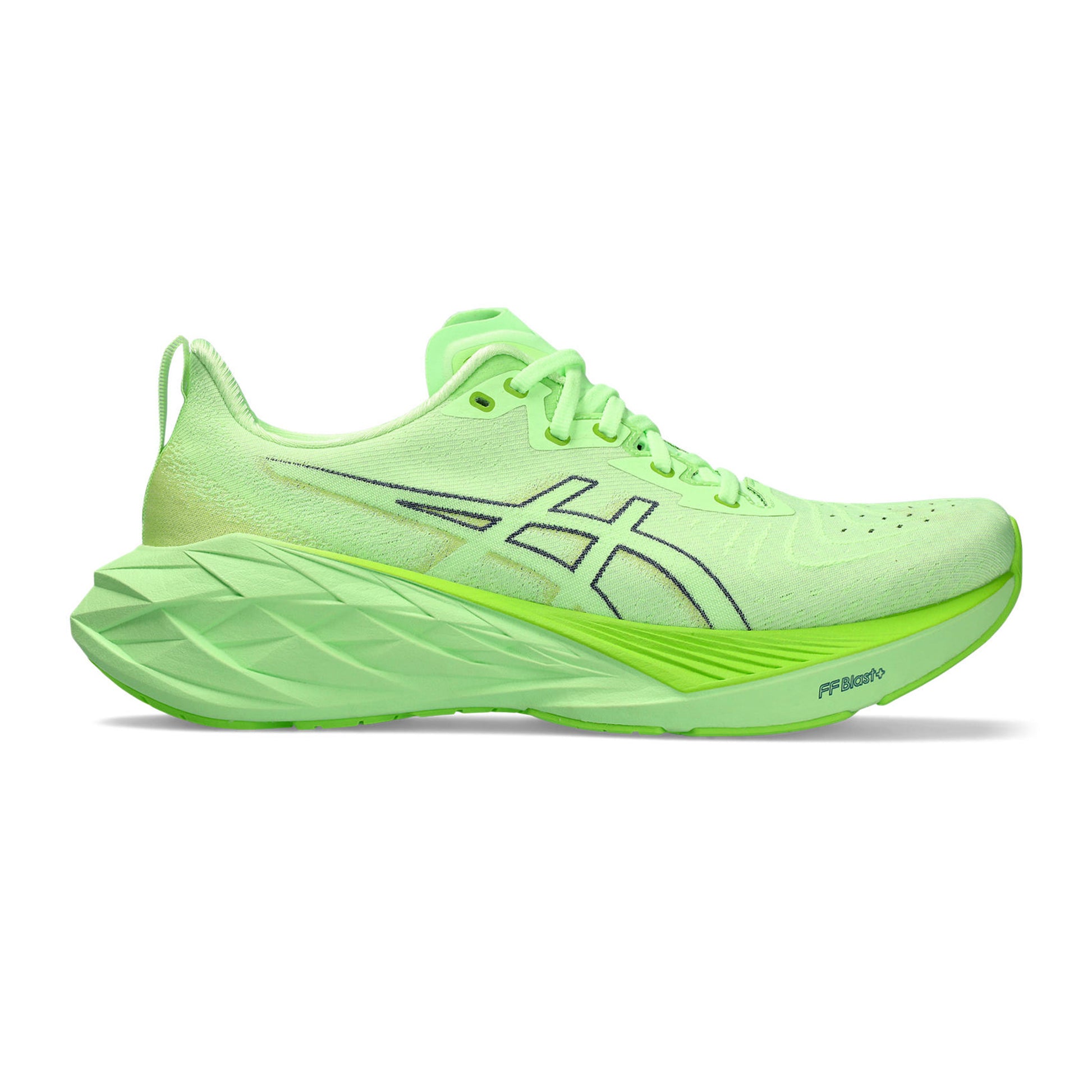 ASICS Novablast 4 Neutral running shoe Men - neon green,