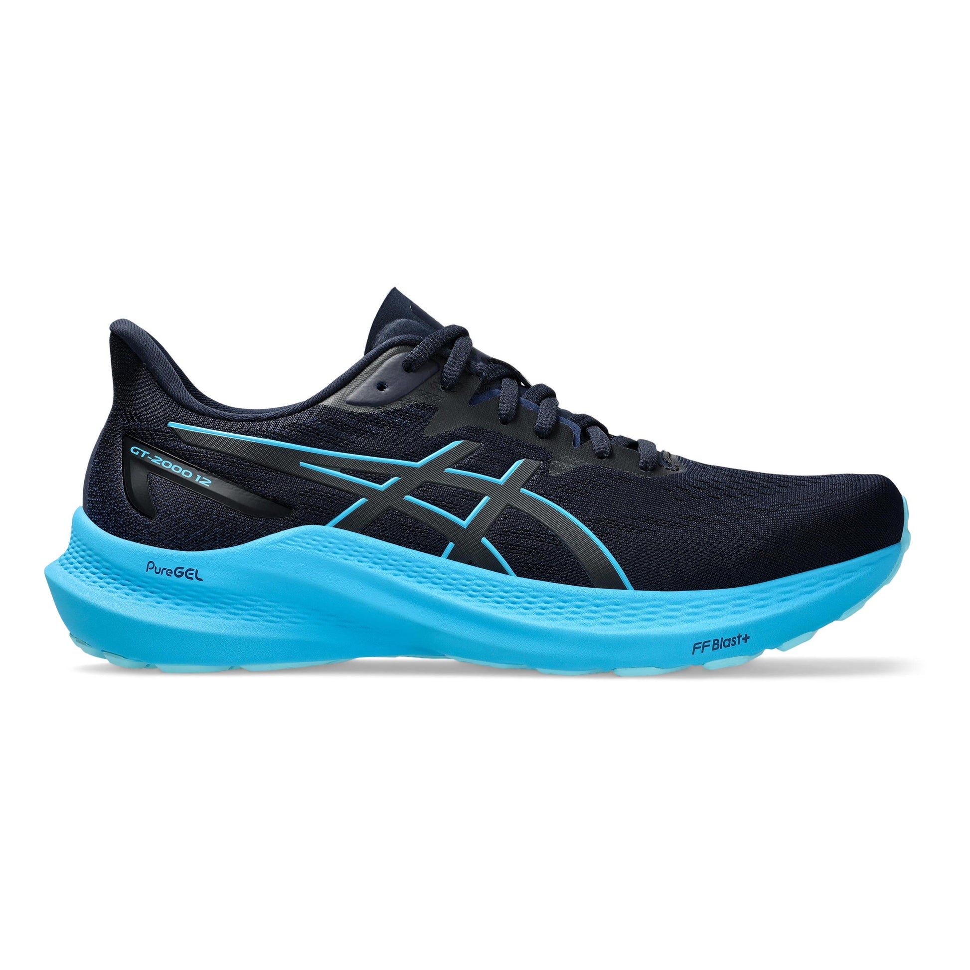 ASICS GT-2000 12 Stability running shoe Men - dark blue, turquoise