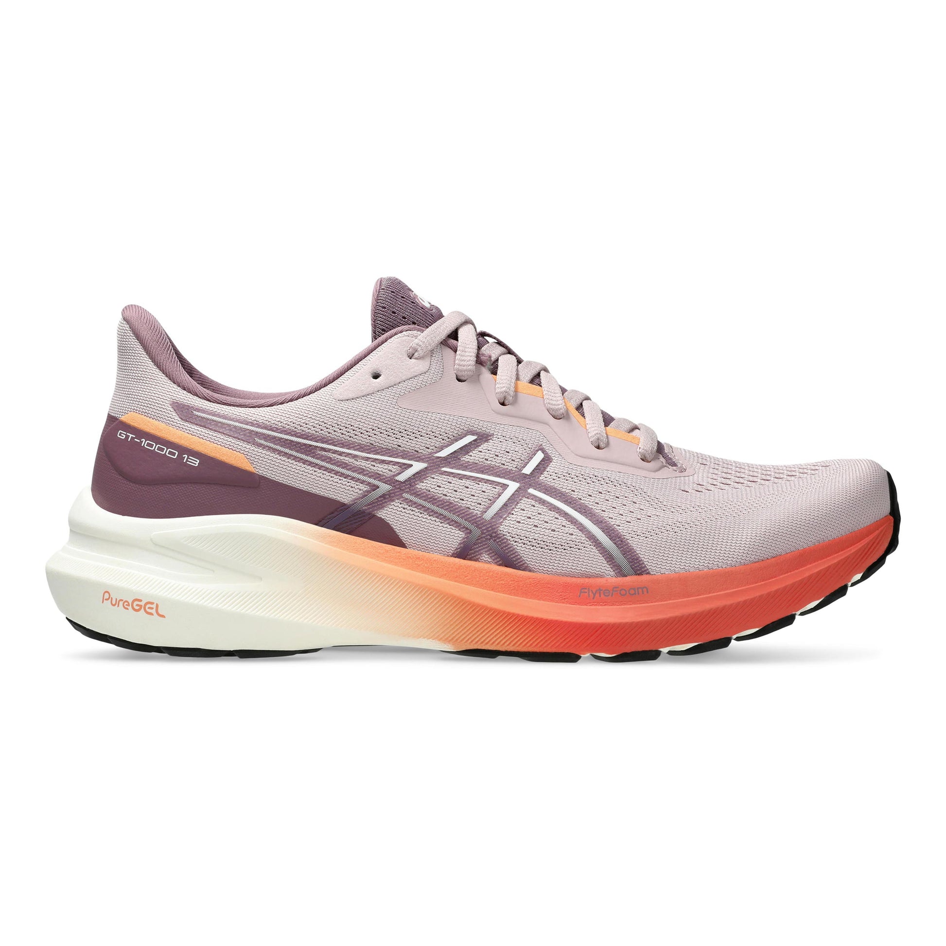 ASICS GT-1000 13 Stability running shoe Women - antique pink, white