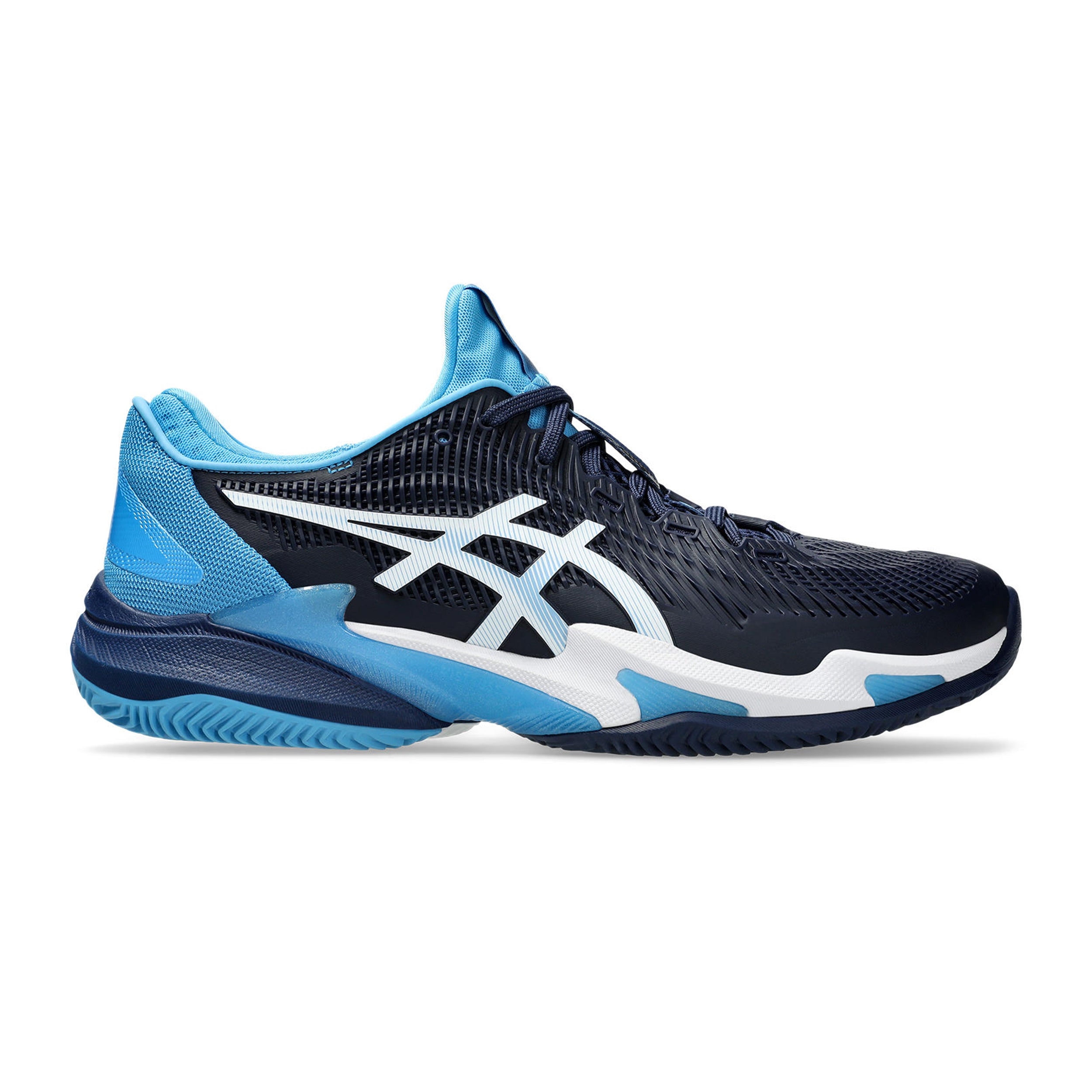 Court FF 3 Novak Clay court shoe Men - dark blue, light blue