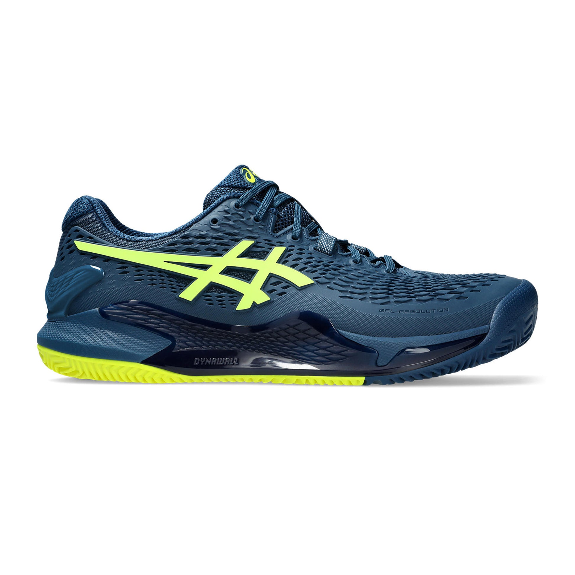 ASICS Gel-Resolution 9 Clay court shoe Men - blue, yellow