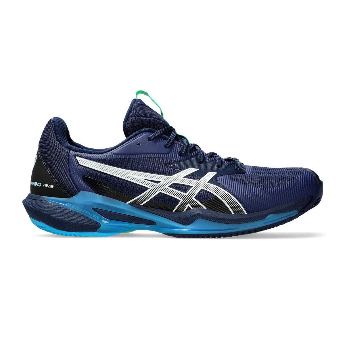 ASICS Solution Speed FF 3 Clay court shoe Men - dark blue, turquoise