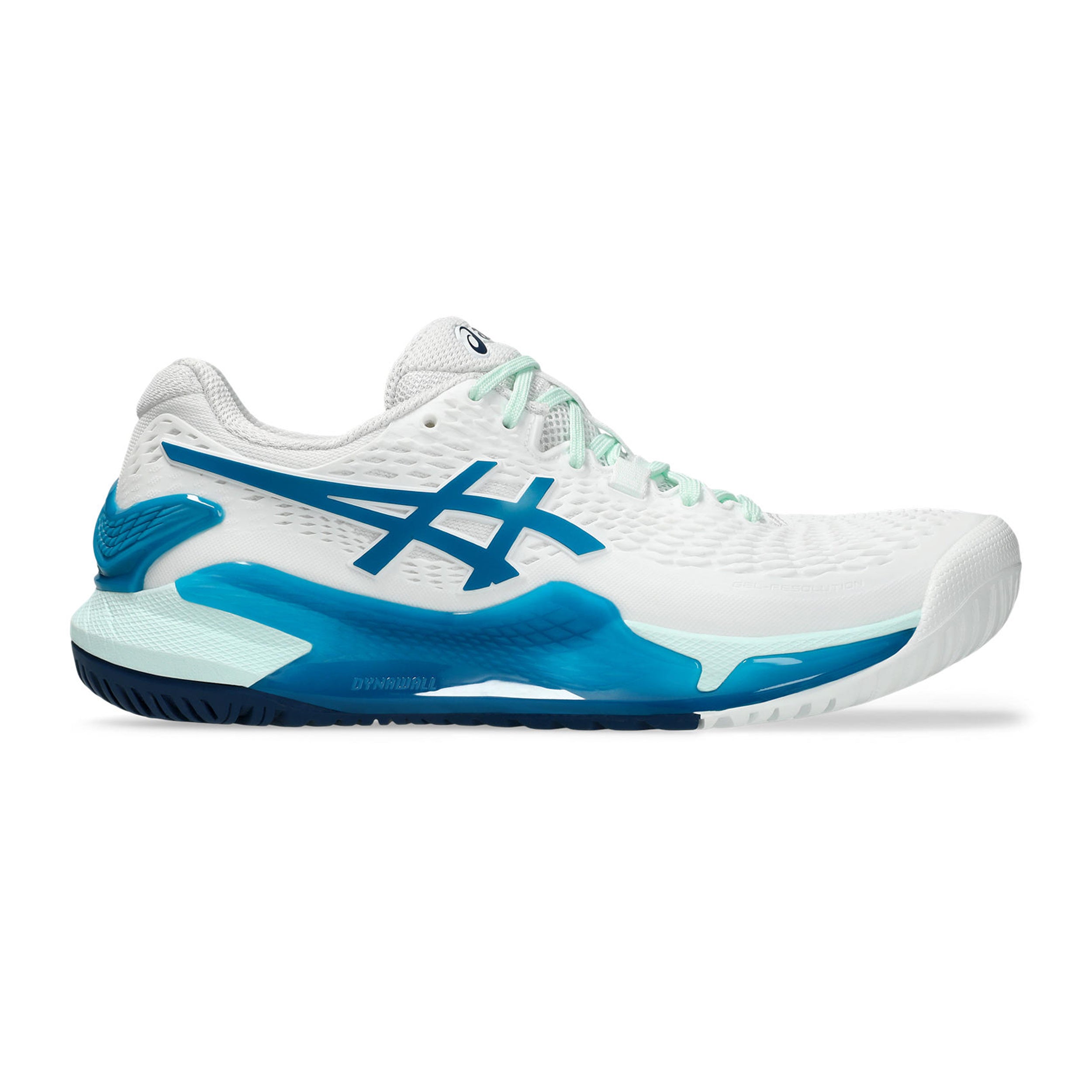 asics GEL-RESOLUTION 9 WIDE【27cm】 Gel-Resolution 9 All court shoe Women - white, blue | Tennis-Point