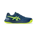 Gel-Resolution 9 GS All court shoe Kids - dark blue, neon yellow