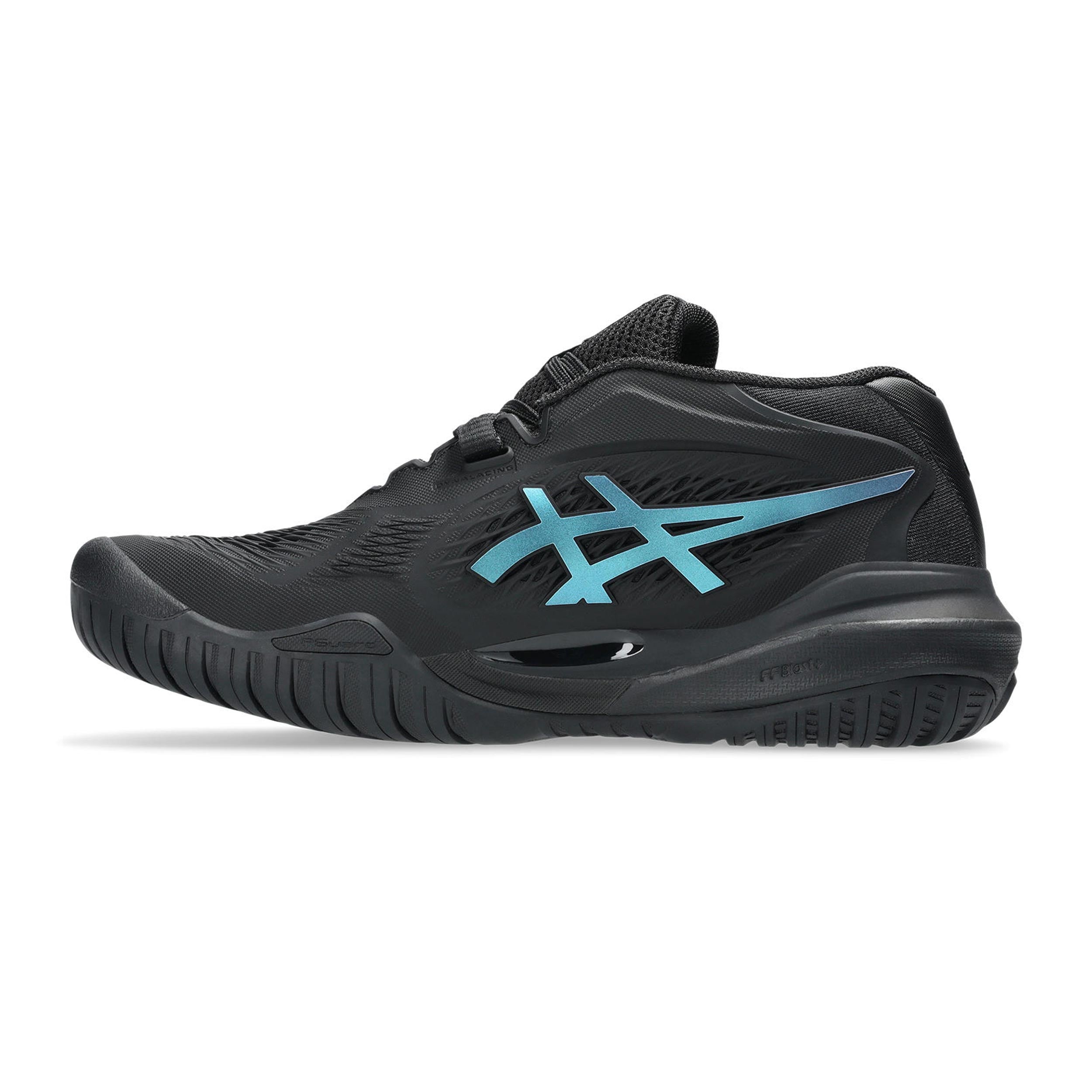 Gel-Resolution X Night Energy All court shoe Women - black, blue