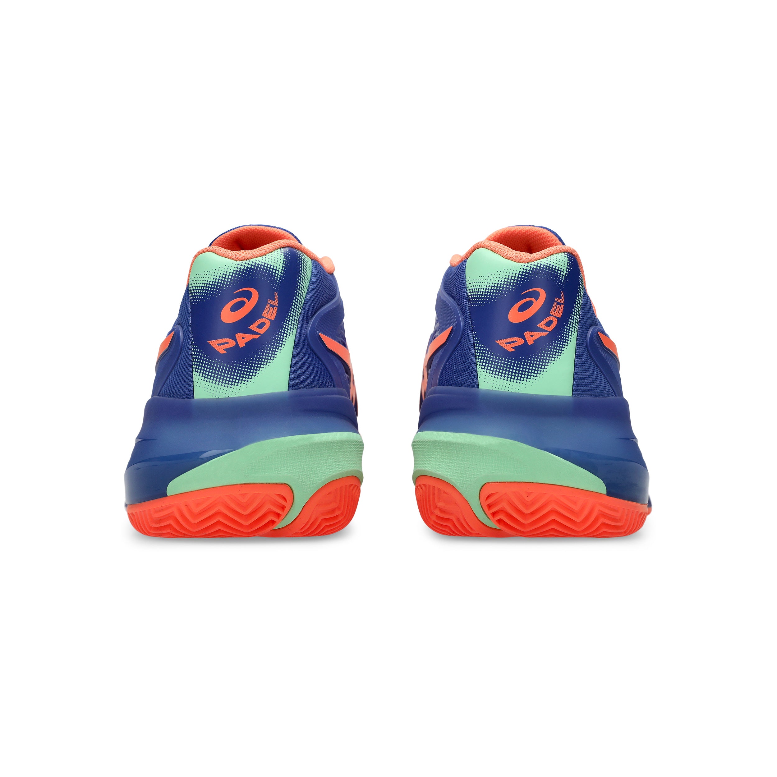 asics GEL-RESOLUTION X 28.0 ネイビー/オレンジ Gel-Resolution X Padel shoe Men - dark blue, coral | Tennis-Point