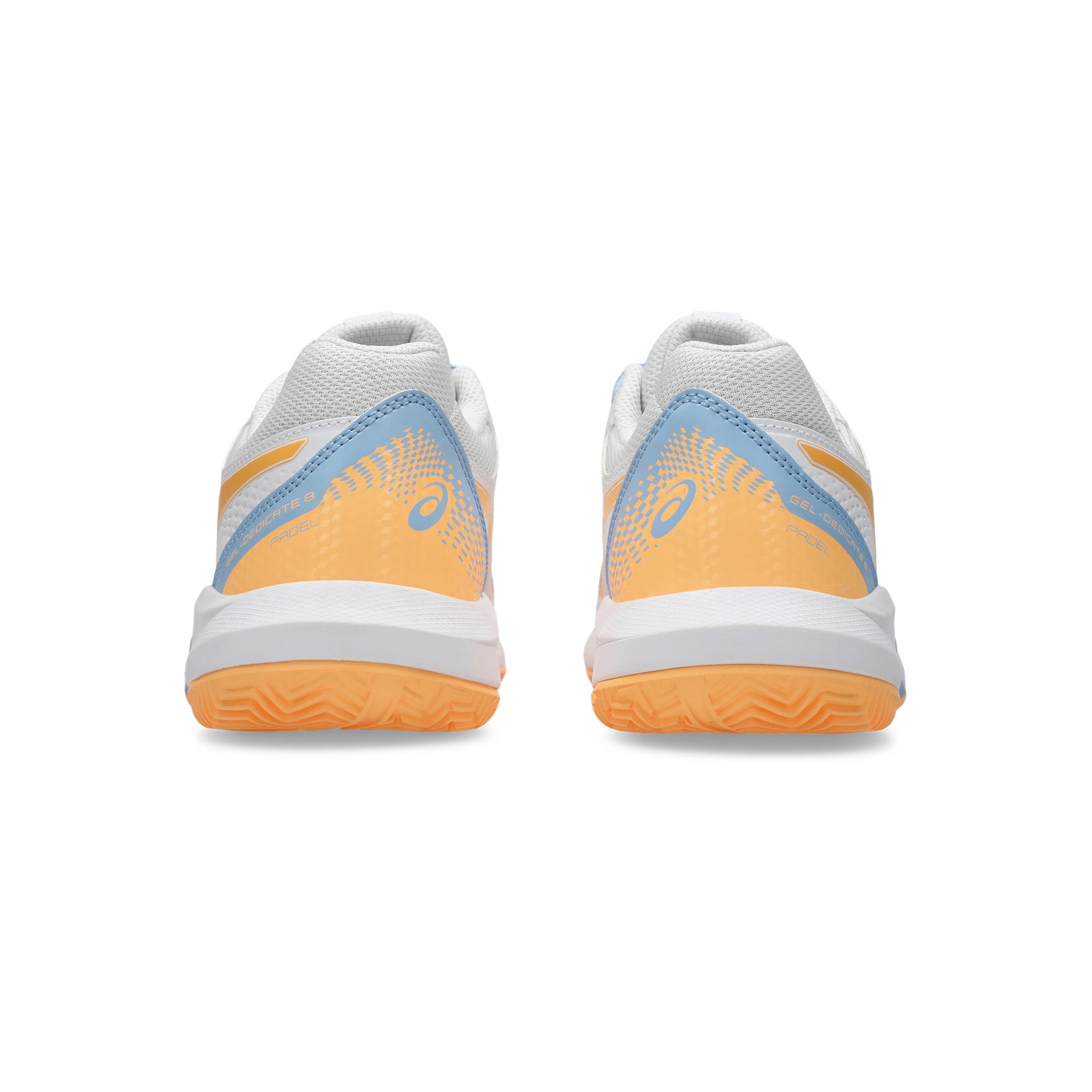 Gel-Dedicate 8 Padel Shoe Women-White,Orange | Tennis-Point