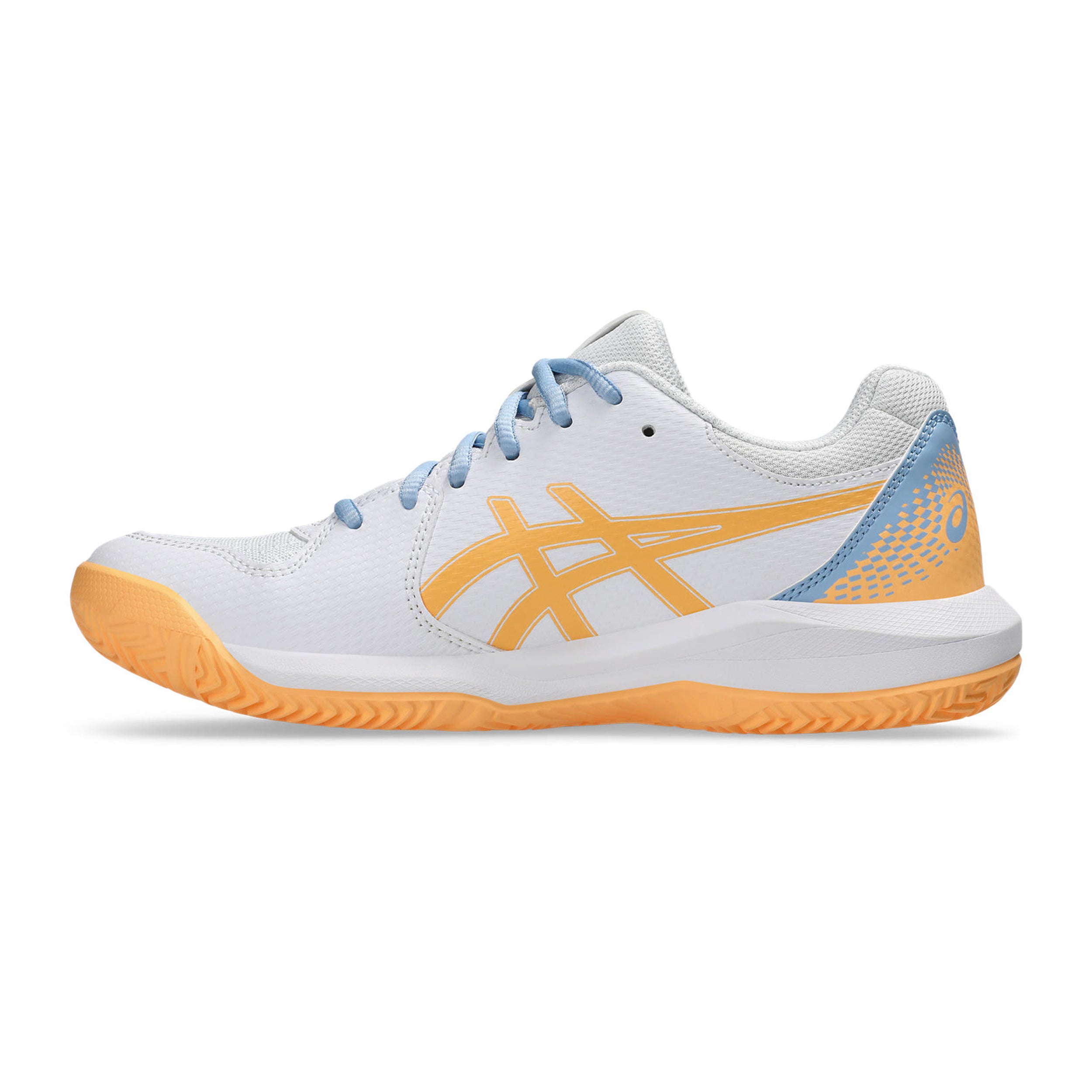 Gel-Dedicate 8 Padel Shoe Women-White,Orange | Tennis-Point