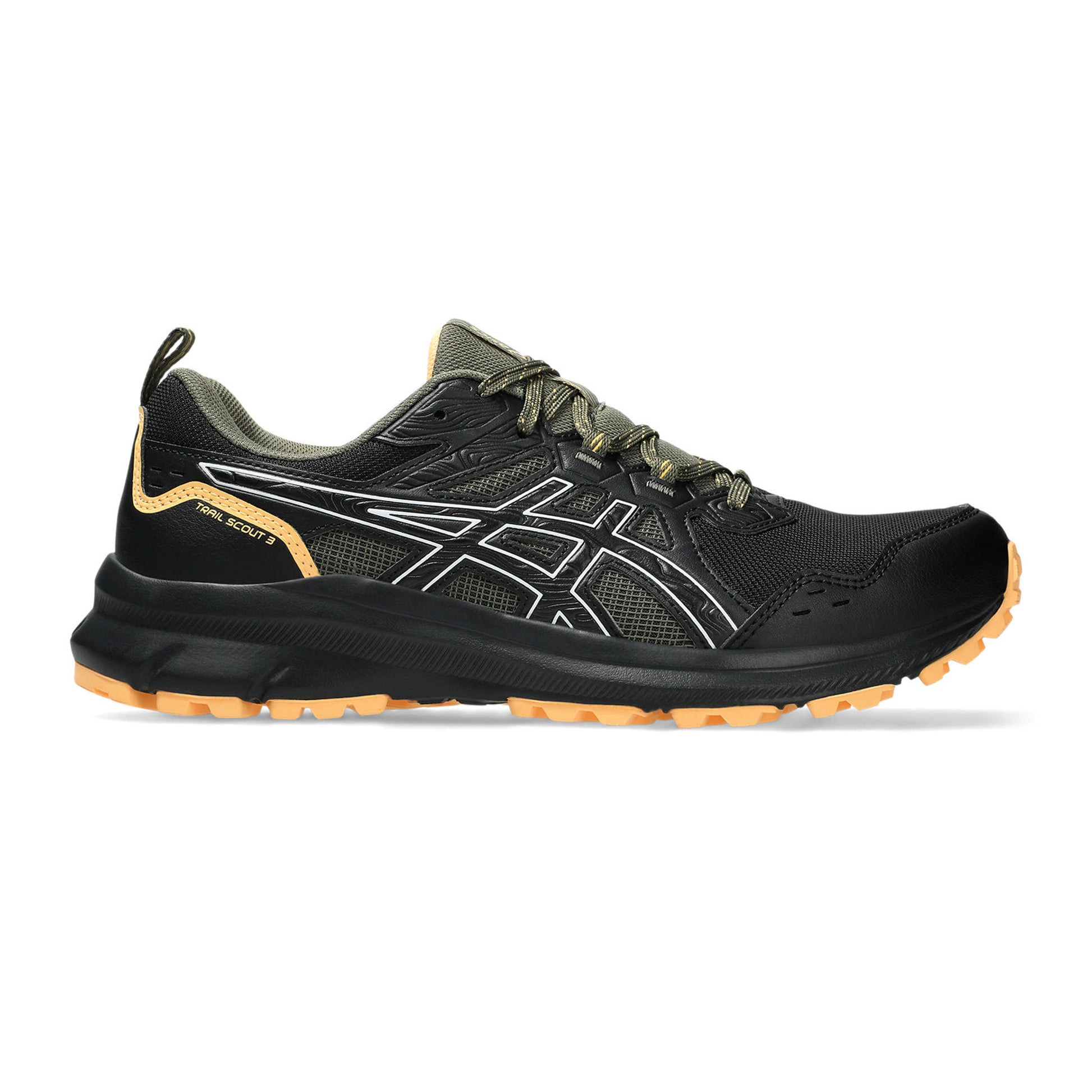 ASICS Trail Scout 3 Trail running shoe Men - black, olive
