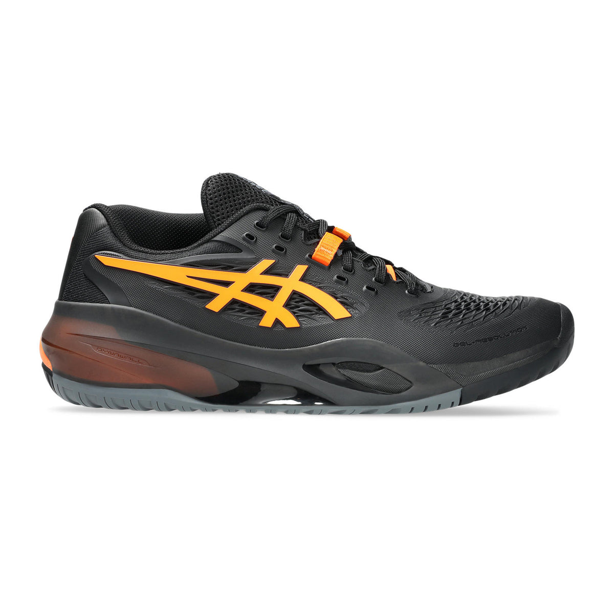 ASICS Gel-Resolution X All court shoe Men - black, neon orange