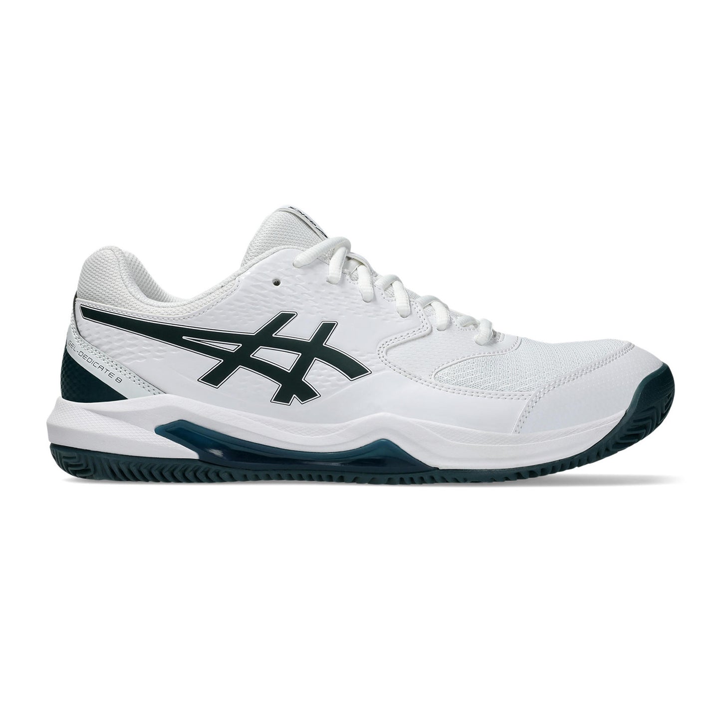 ASICS Gel-Dedicate 8 Clay court shoe Men - white, dark green