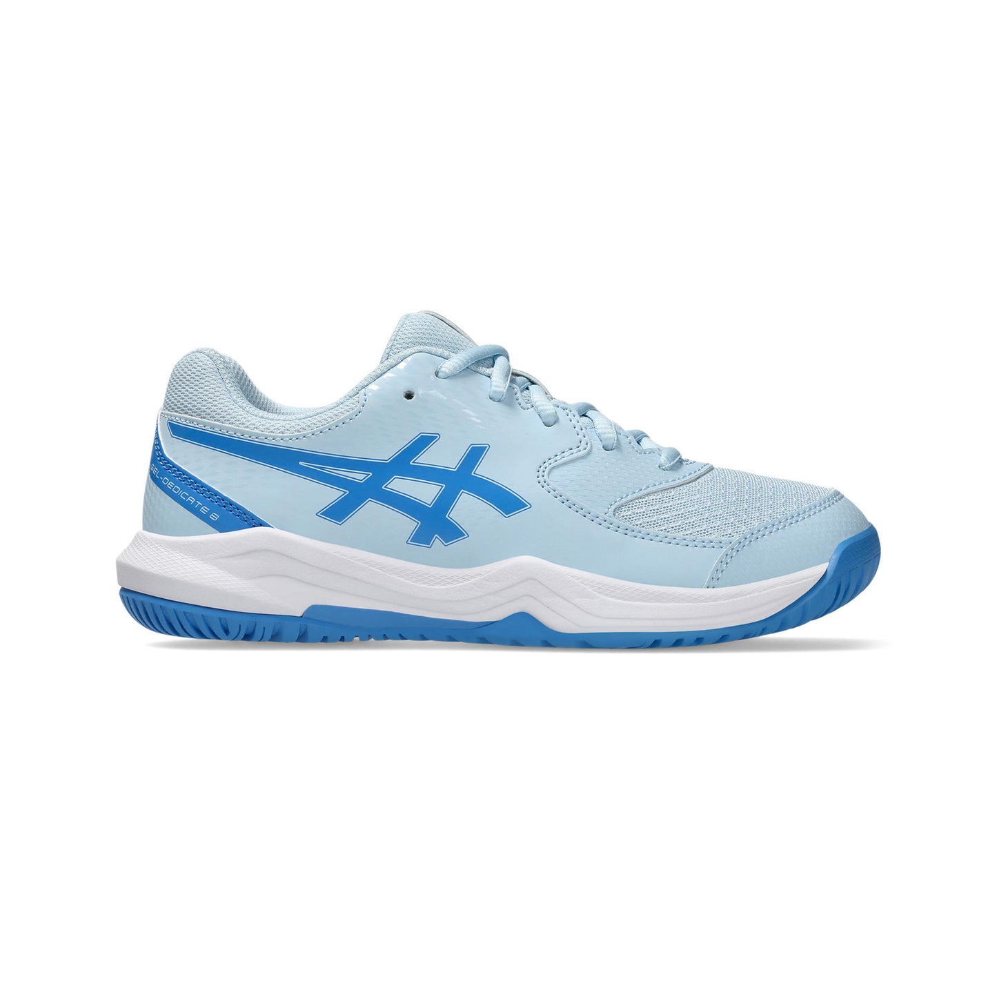 ASICS Gel-Dedicate 8 GS All court shoe Kids - light blue, blue