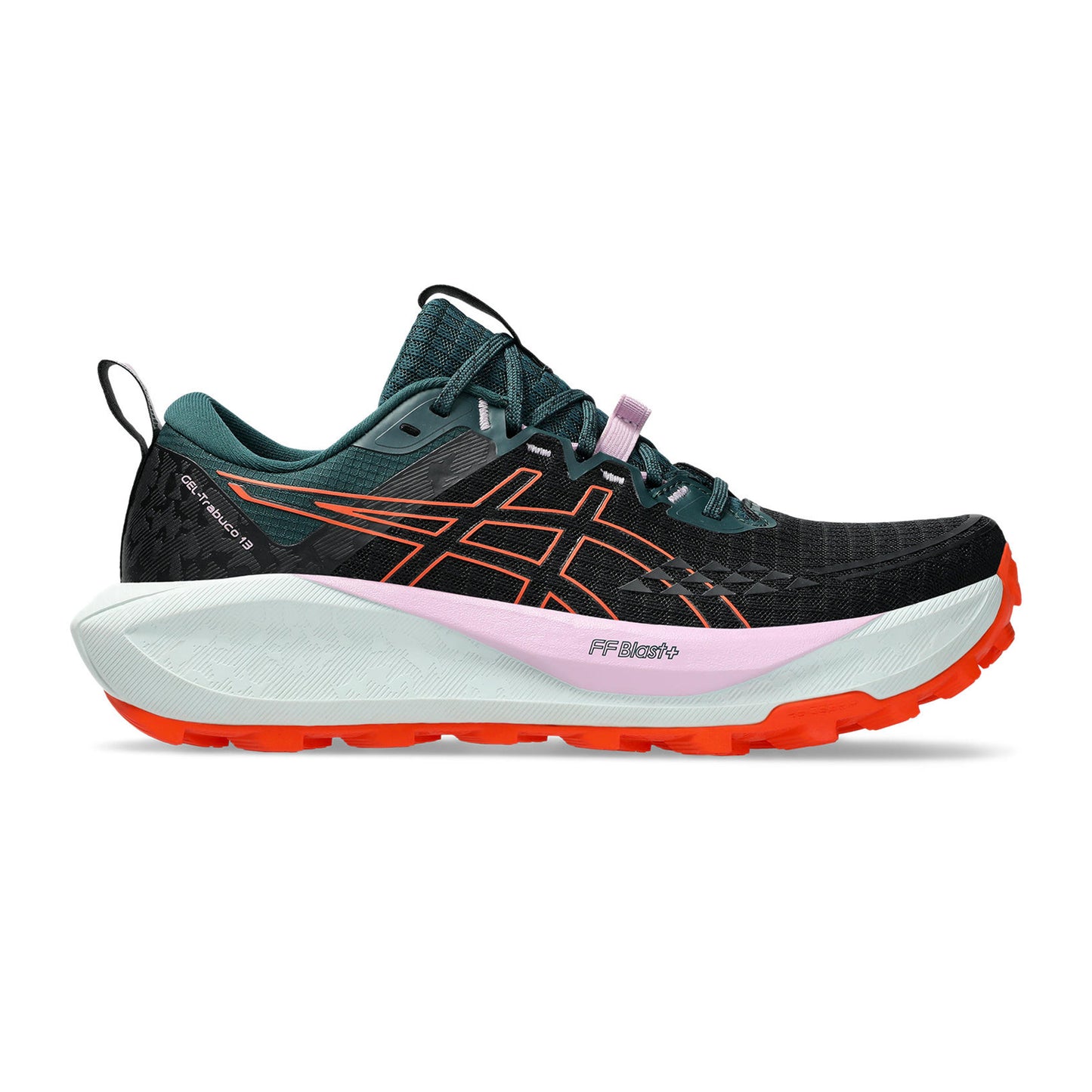 ASICS Gel-Trabuco 13 Trail Running Shoe Women-Black,Orange