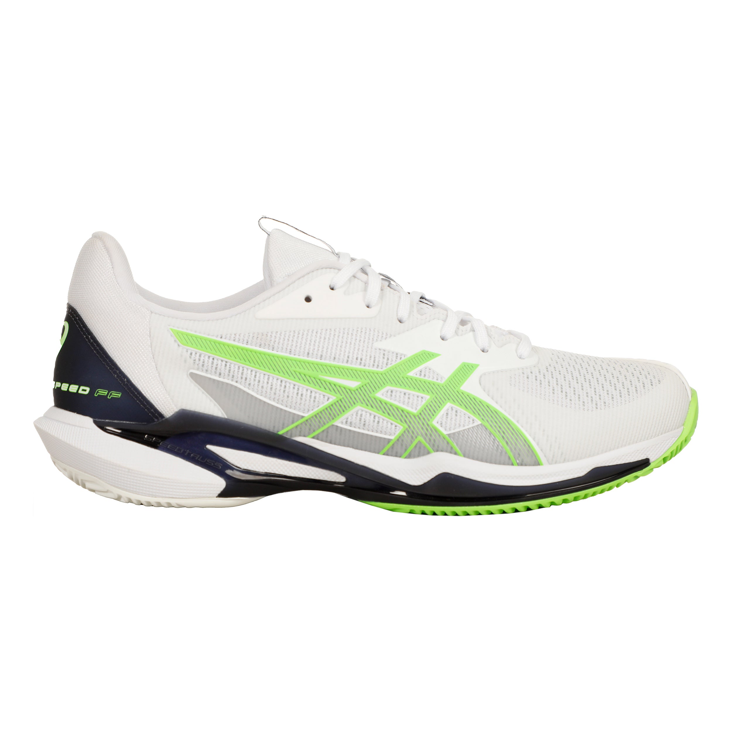Solution Speed FF3 Clay Court Shoe Men-White,Neon Green – Tennis-Point