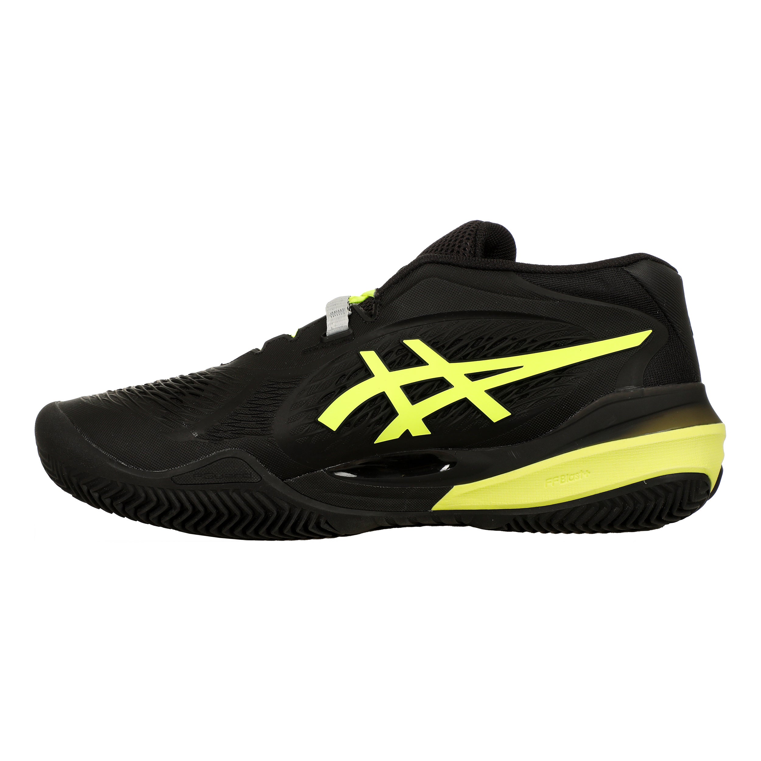 Gel-Resolution X Clay court shoe Men - black, neon yellow | Tennis