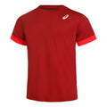 Court T-Shirt Men - dark red, red