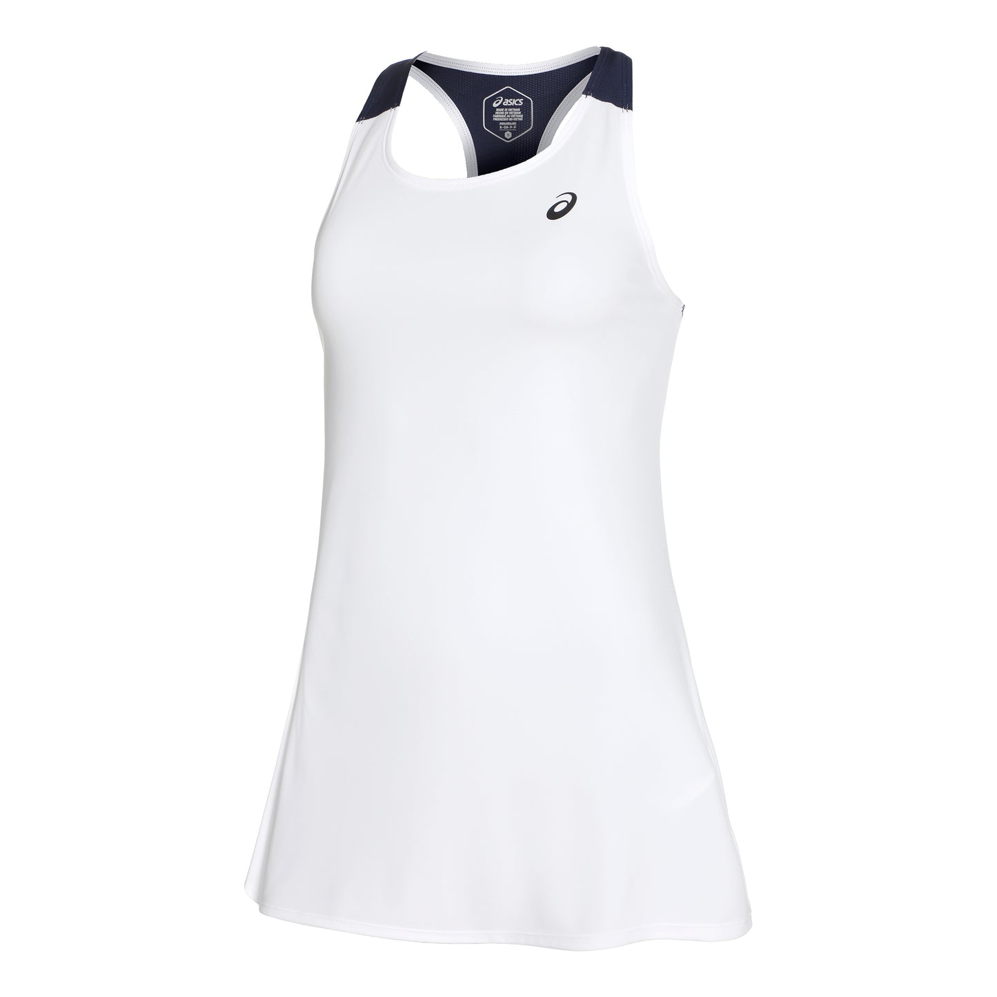 ASICS Court Dress Women - white, dark blue