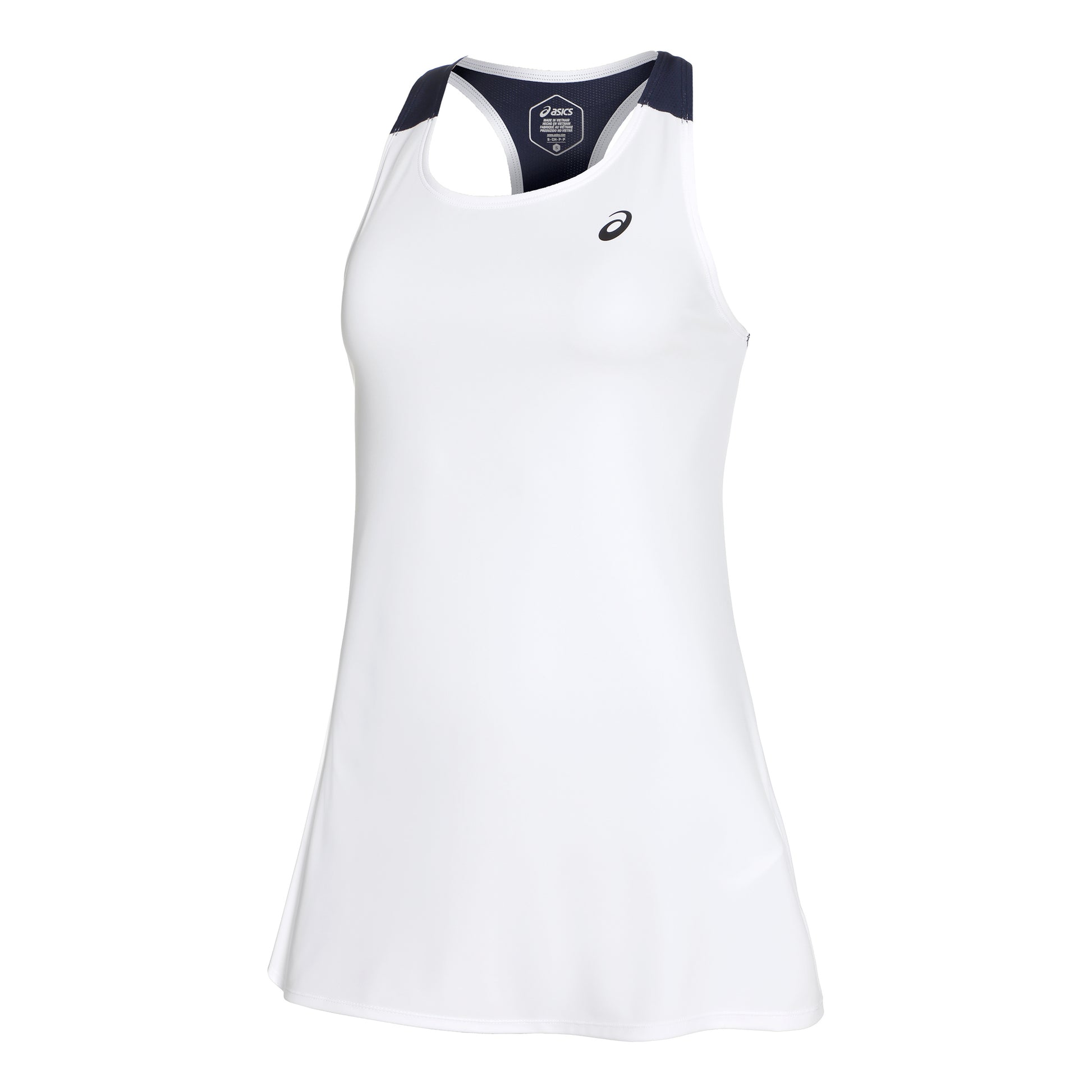 ASICS Court Dress Women - white, dark blue