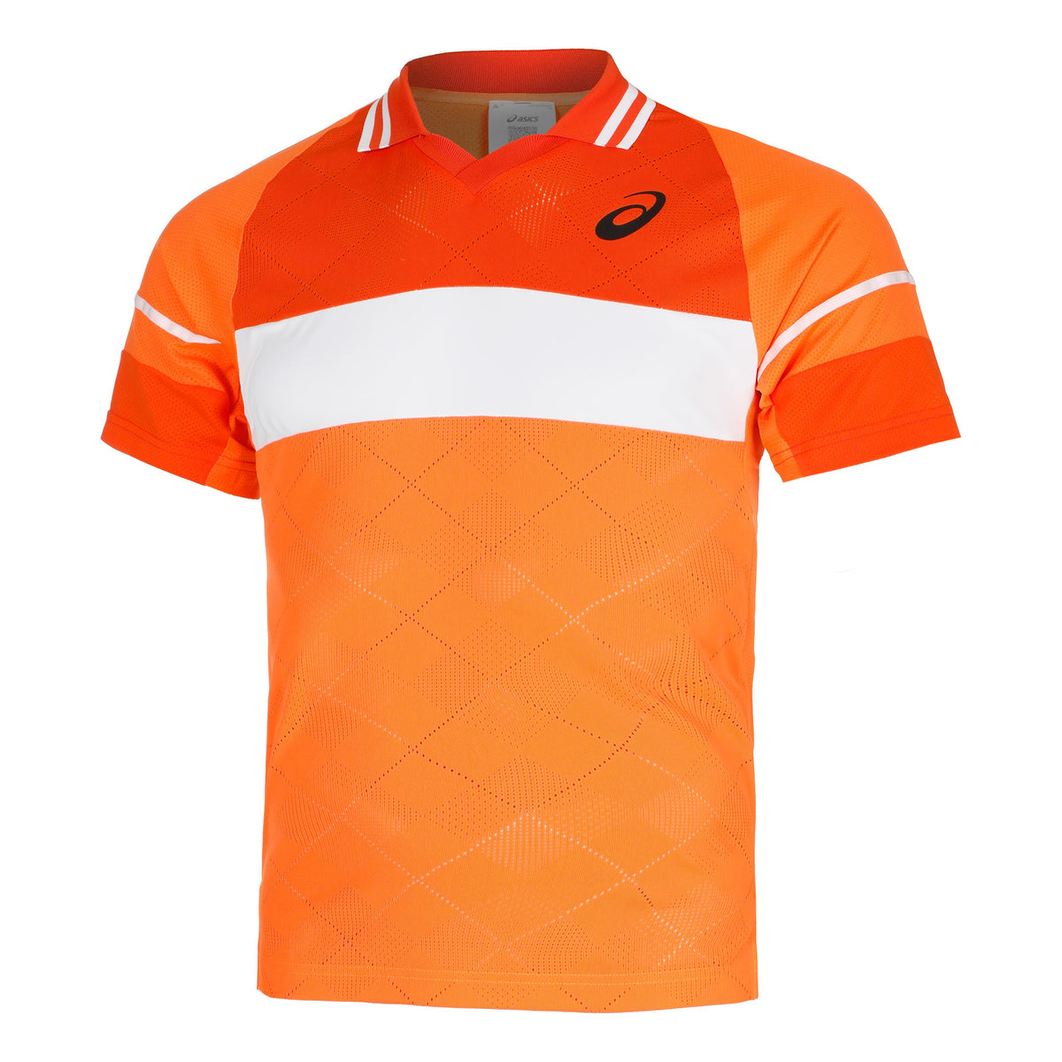 ASICS Match Actibreeze Polo Men - coral, orange