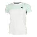Court T-Shirt Women - white, mint