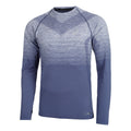 Seamless Long sleeve Men-blue